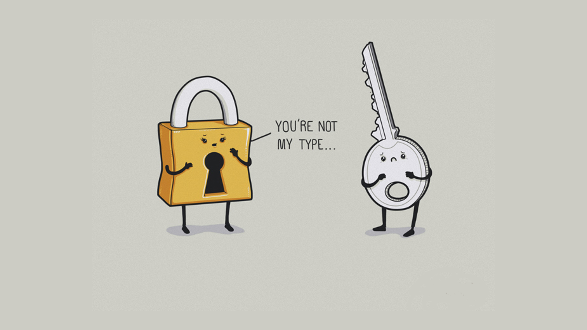 Download Funny Simple HD Wallpaper