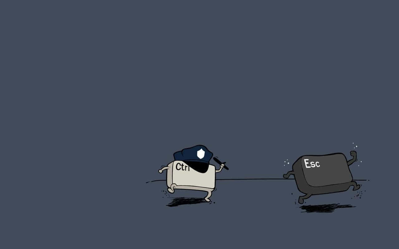 Funny Simple Desktop Wallpaper