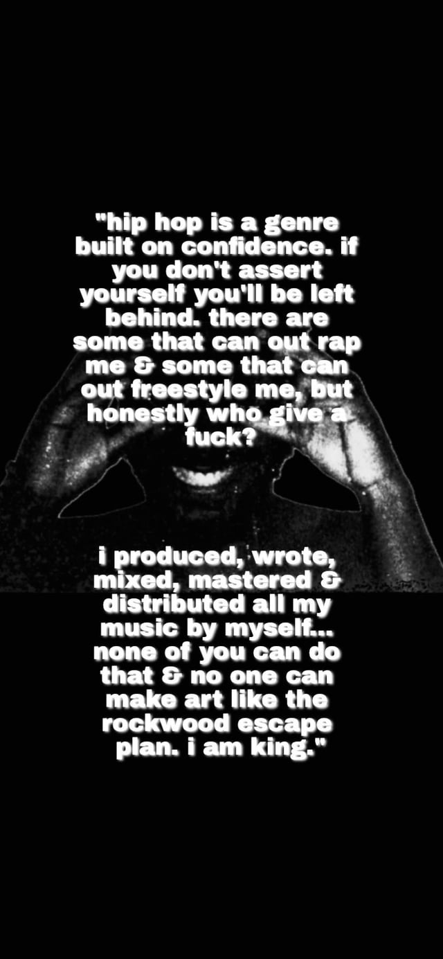 wallpaper i made of a quote from trep