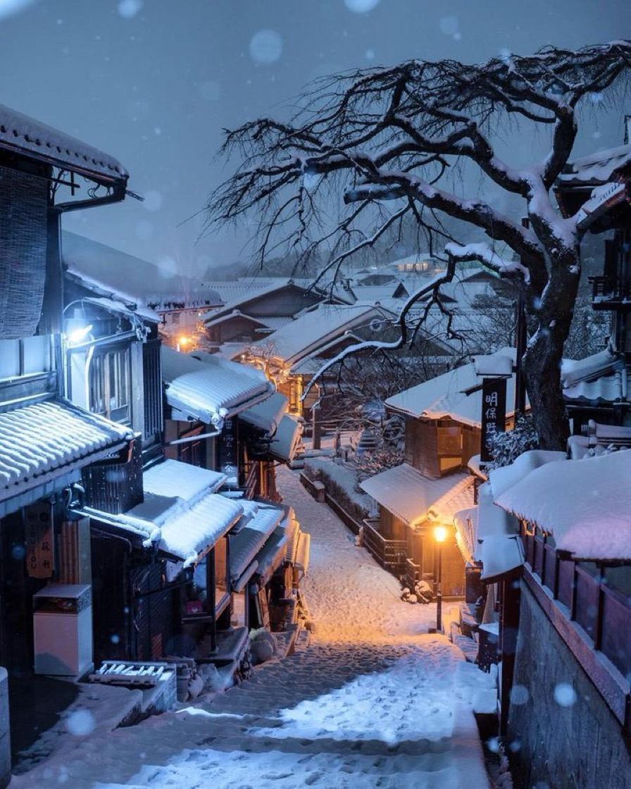 Winter in Kyoto, Japan