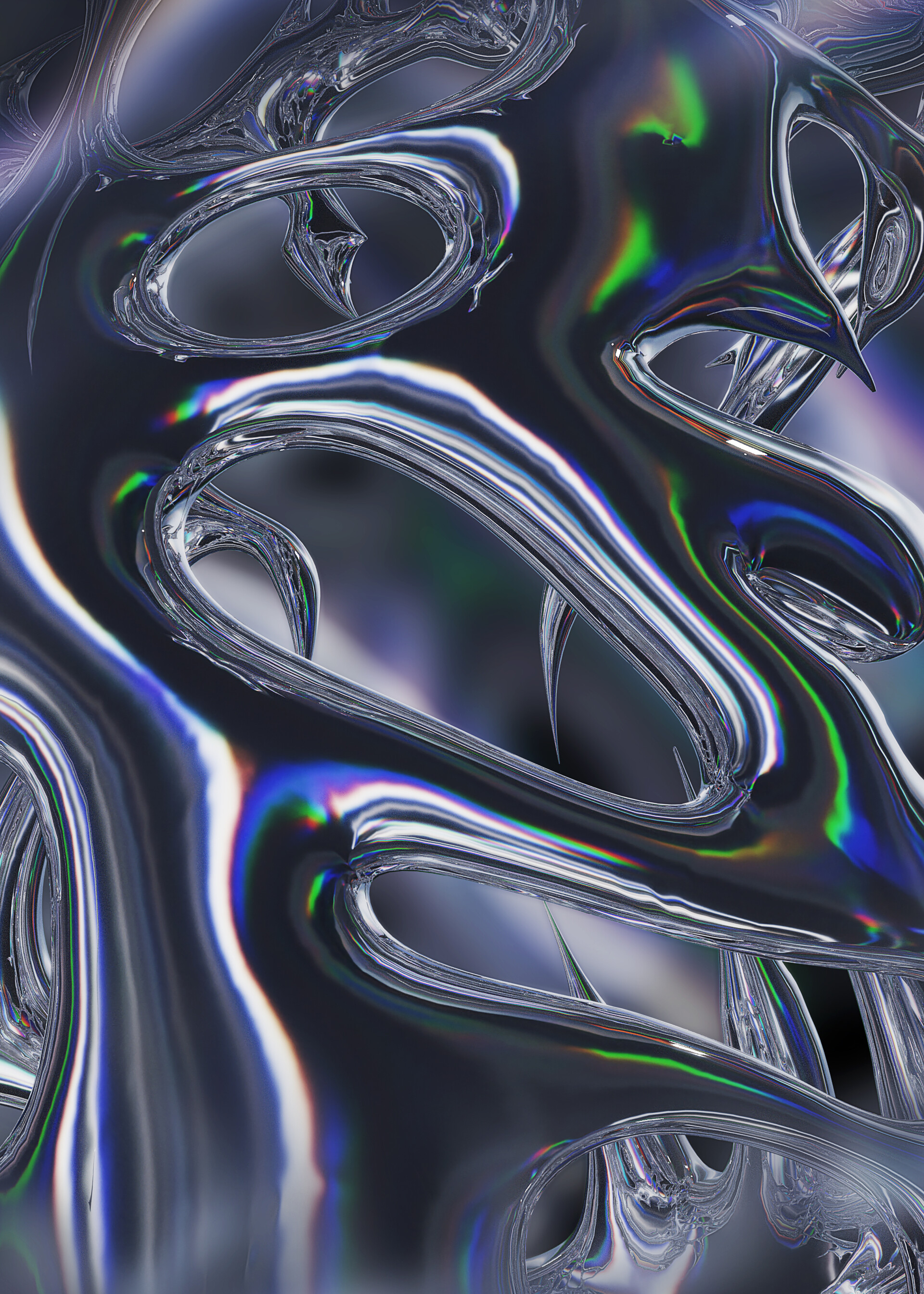 Metal heart y2k center