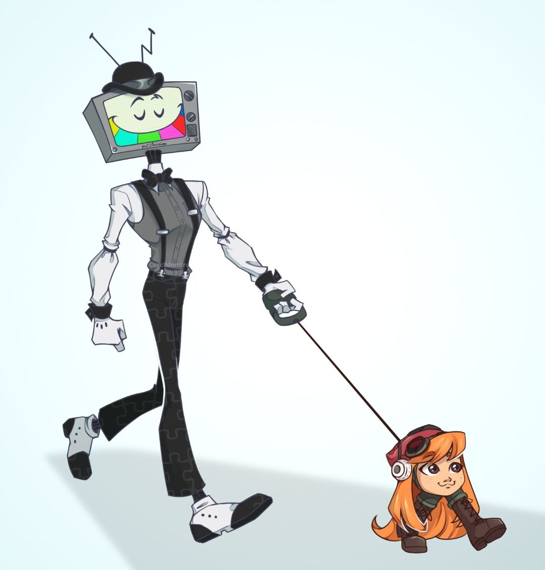 fan art, glitch, super mario art