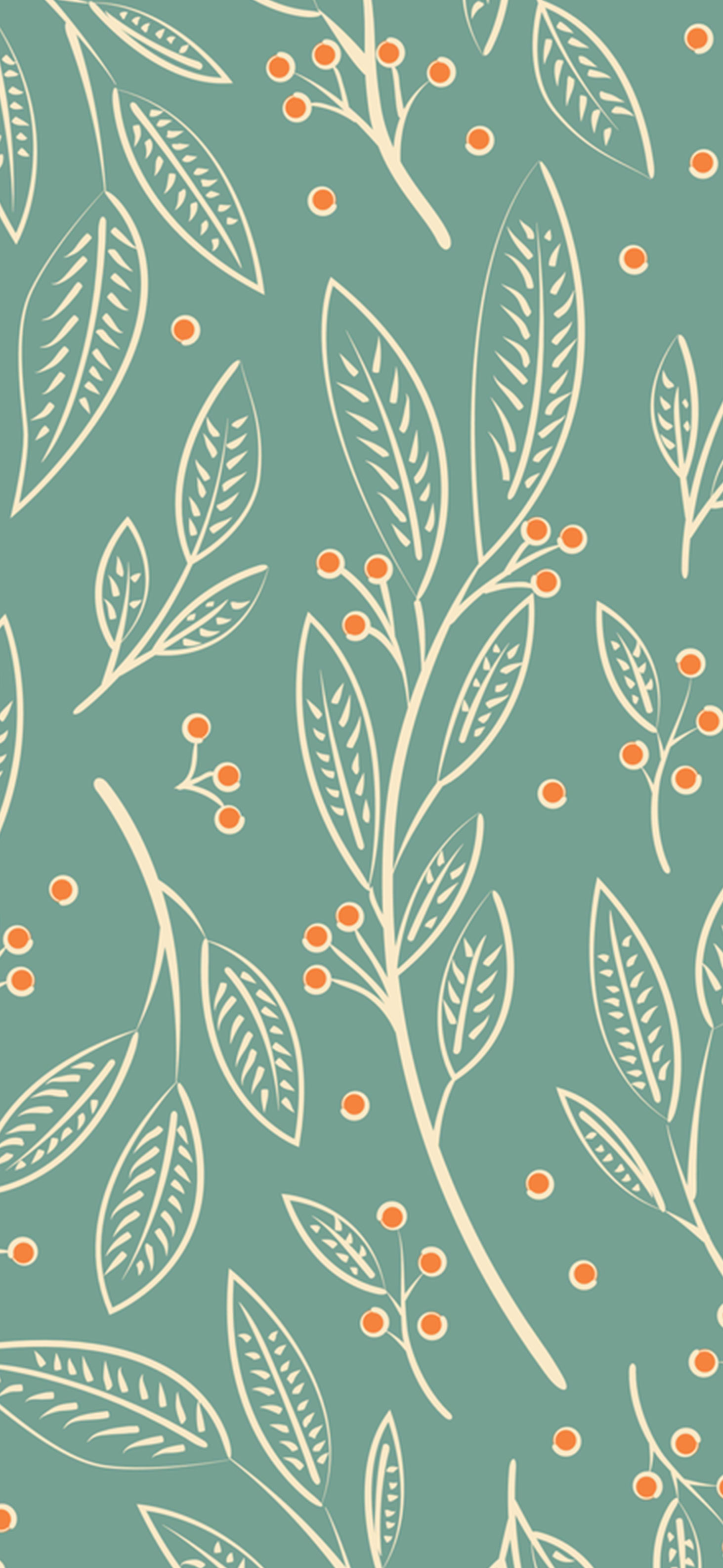 Hand Drawn Flower Vintage Pattern