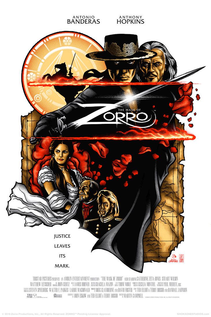 The Mask Of Zorro By Shokxone Studios