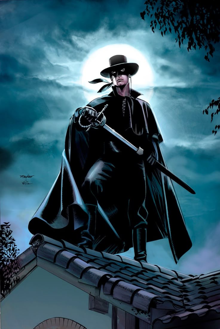 El Zorro. The mask of zorro