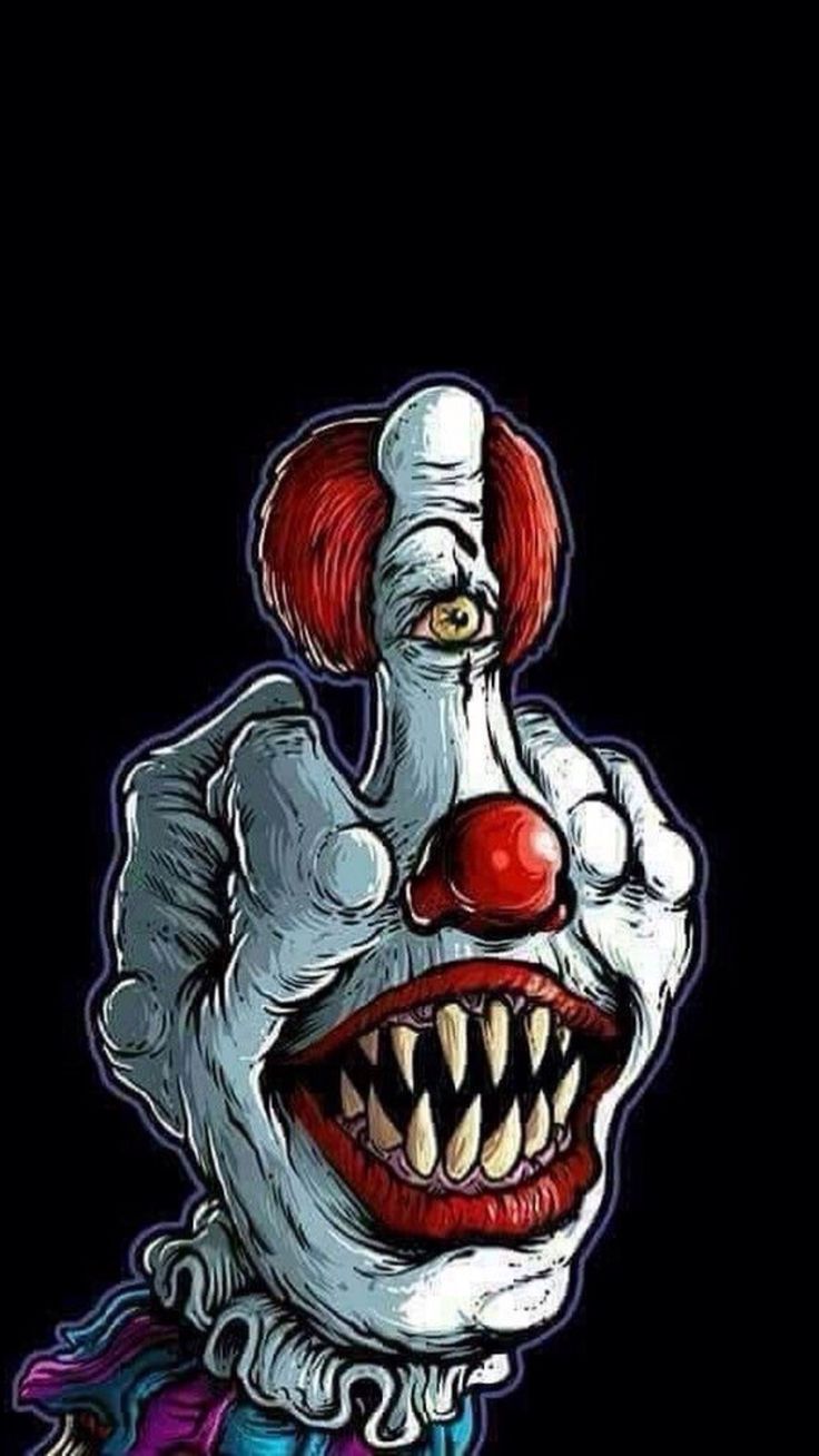 Scary clowns, Creepy clown picture