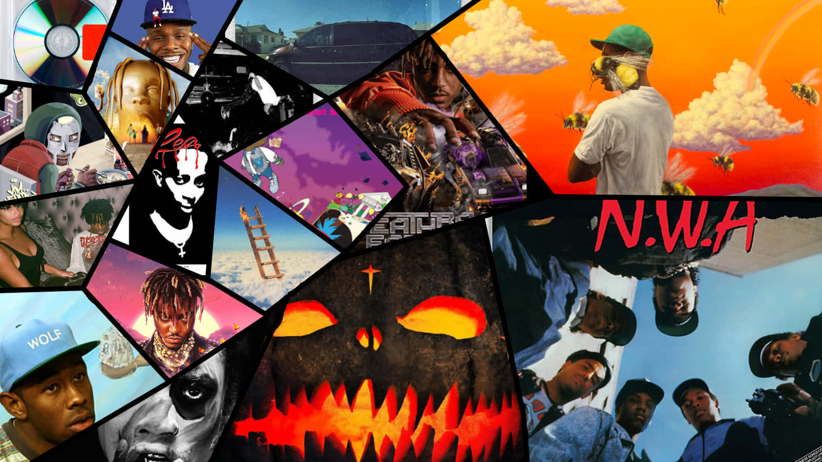 Hip Hop Album Covers Wallpaper