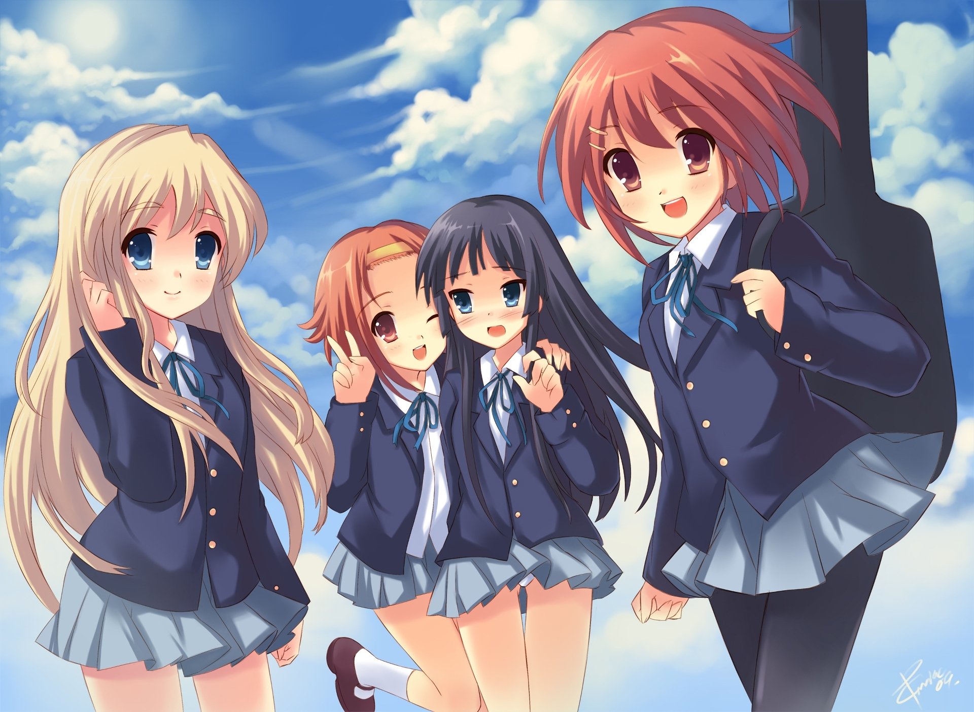 Download Anime K ON! HD Wallpaper