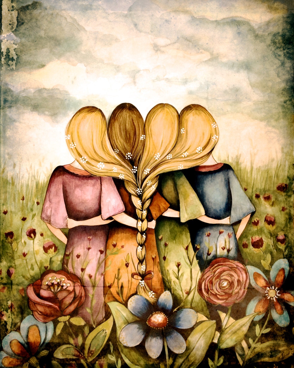 Gift for Sister, Personalized Wall Art