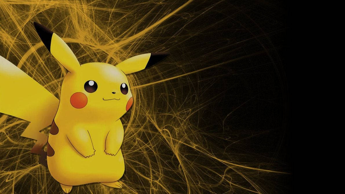 Pikachu 3D Electric Pokémon Wallpaper