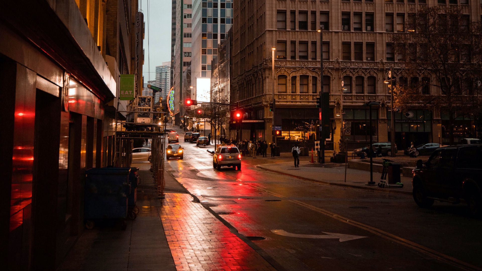 wallpaper 1920x1080 city, street