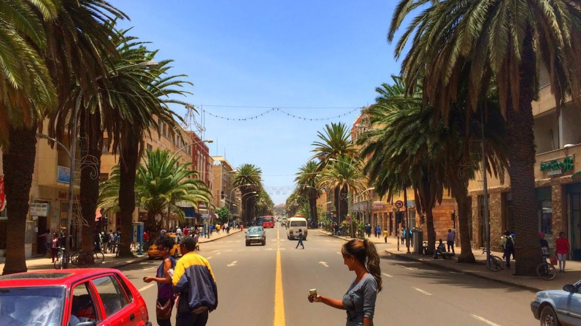 Download Eritrea Main Road Wallpaper
