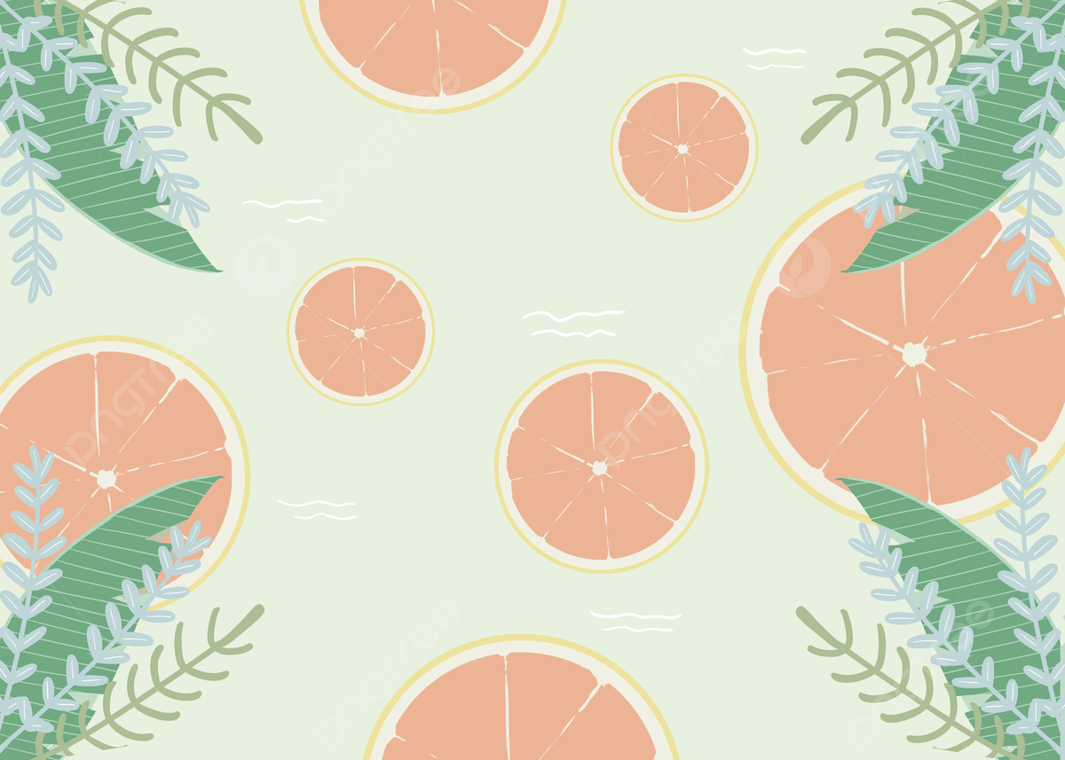 Grapefruit Summer Background, Desktop