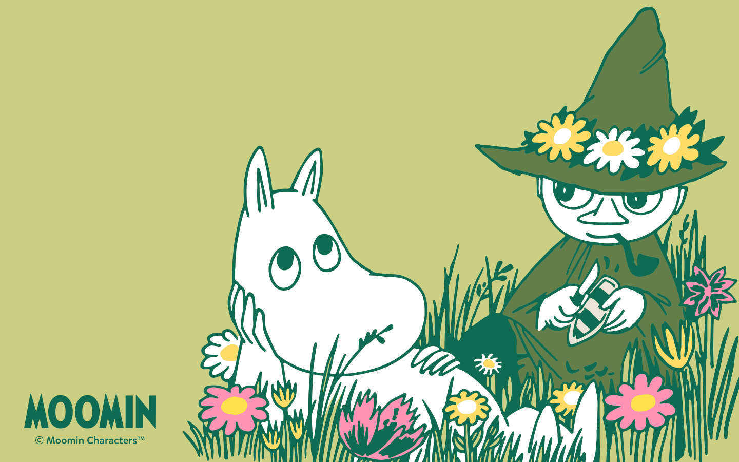 Download a free Moomin wallpaper for your device
