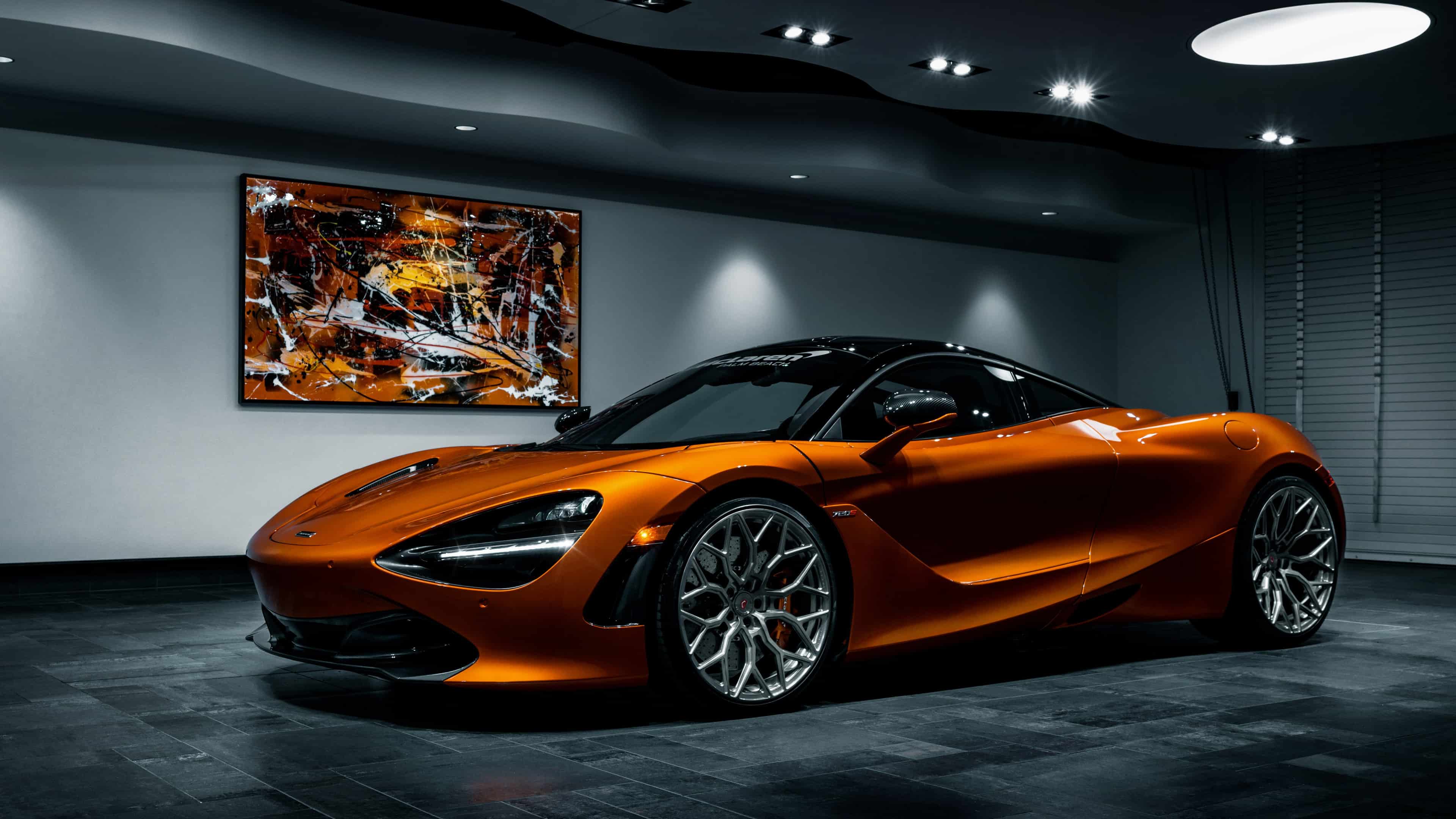 McLaren 720S Vossen Orange UHD 4K