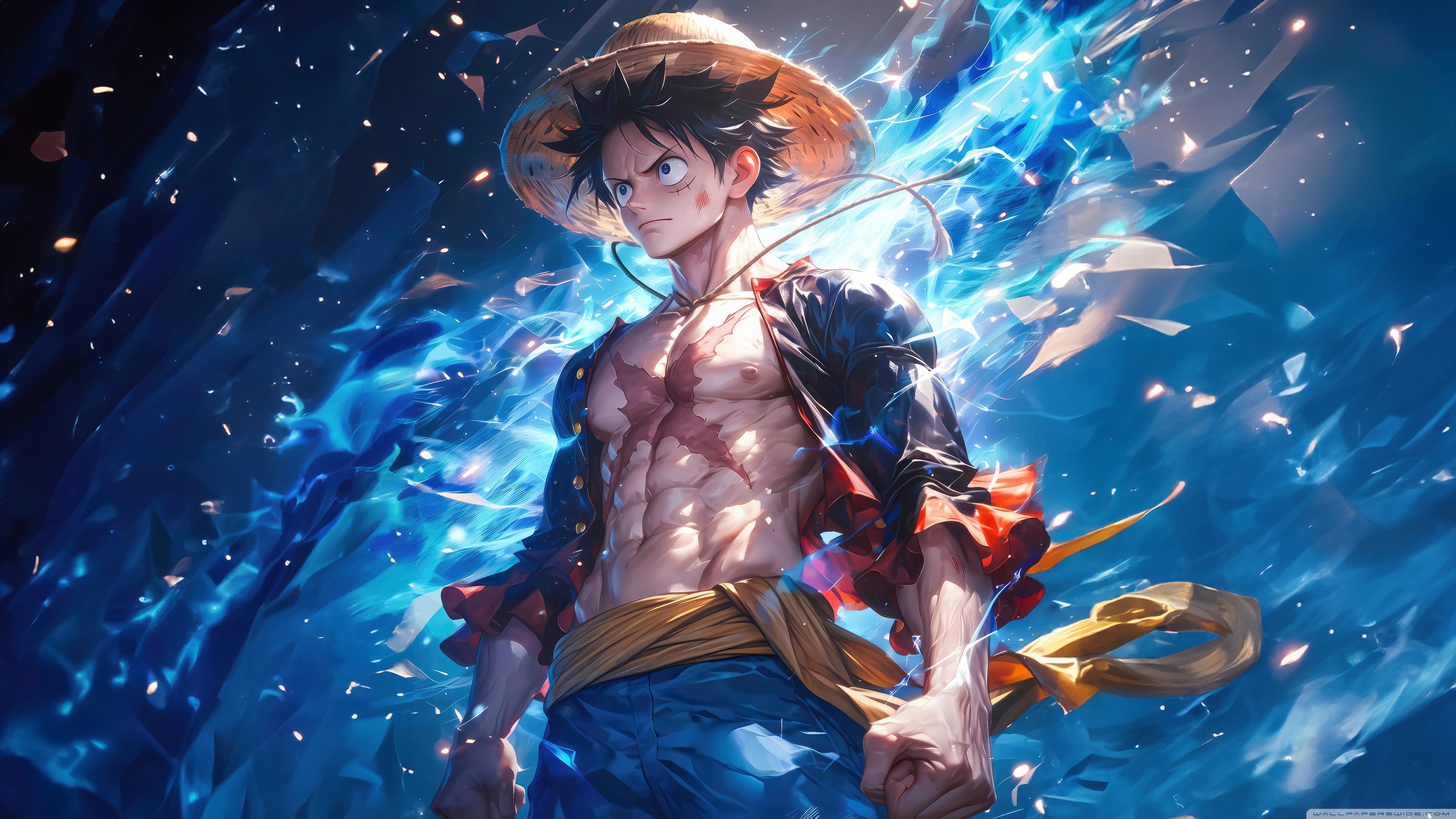 Luffy Superpower 4K UHD Wallpaper