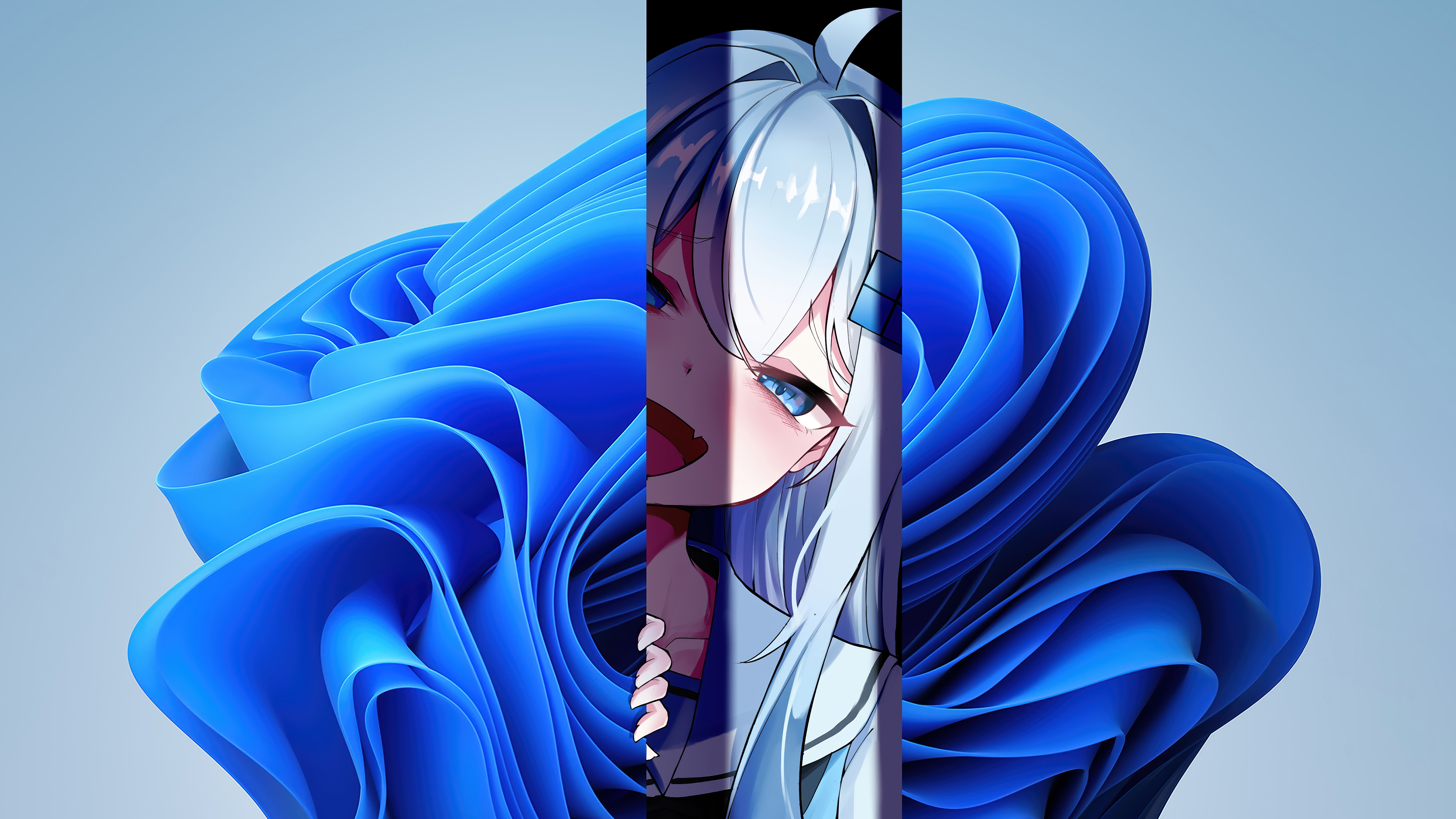Anime Girl Windows 11 Wallpaper 4K HD PC b