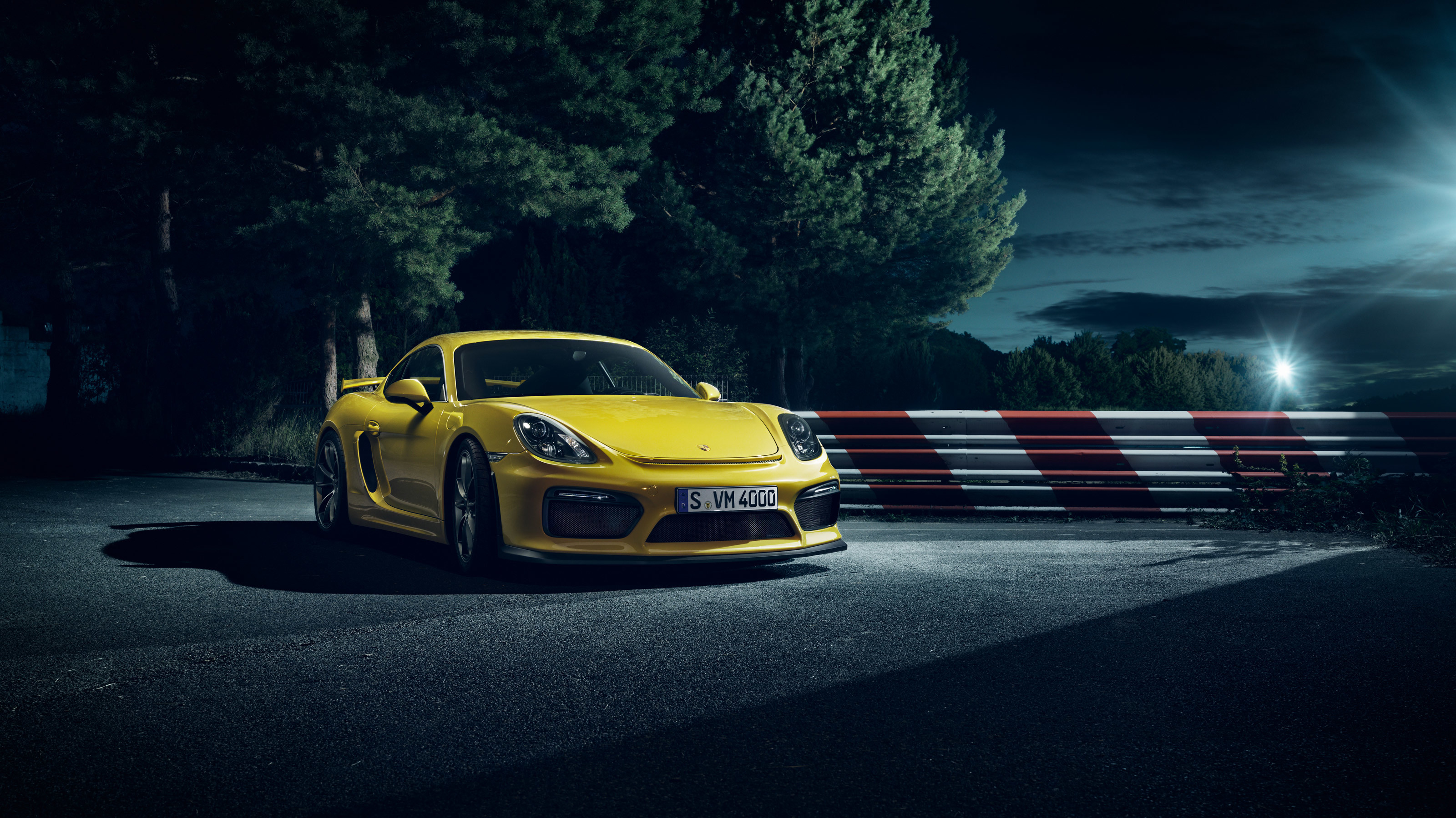 Download Car Yellow Car Porsche Vehicle
