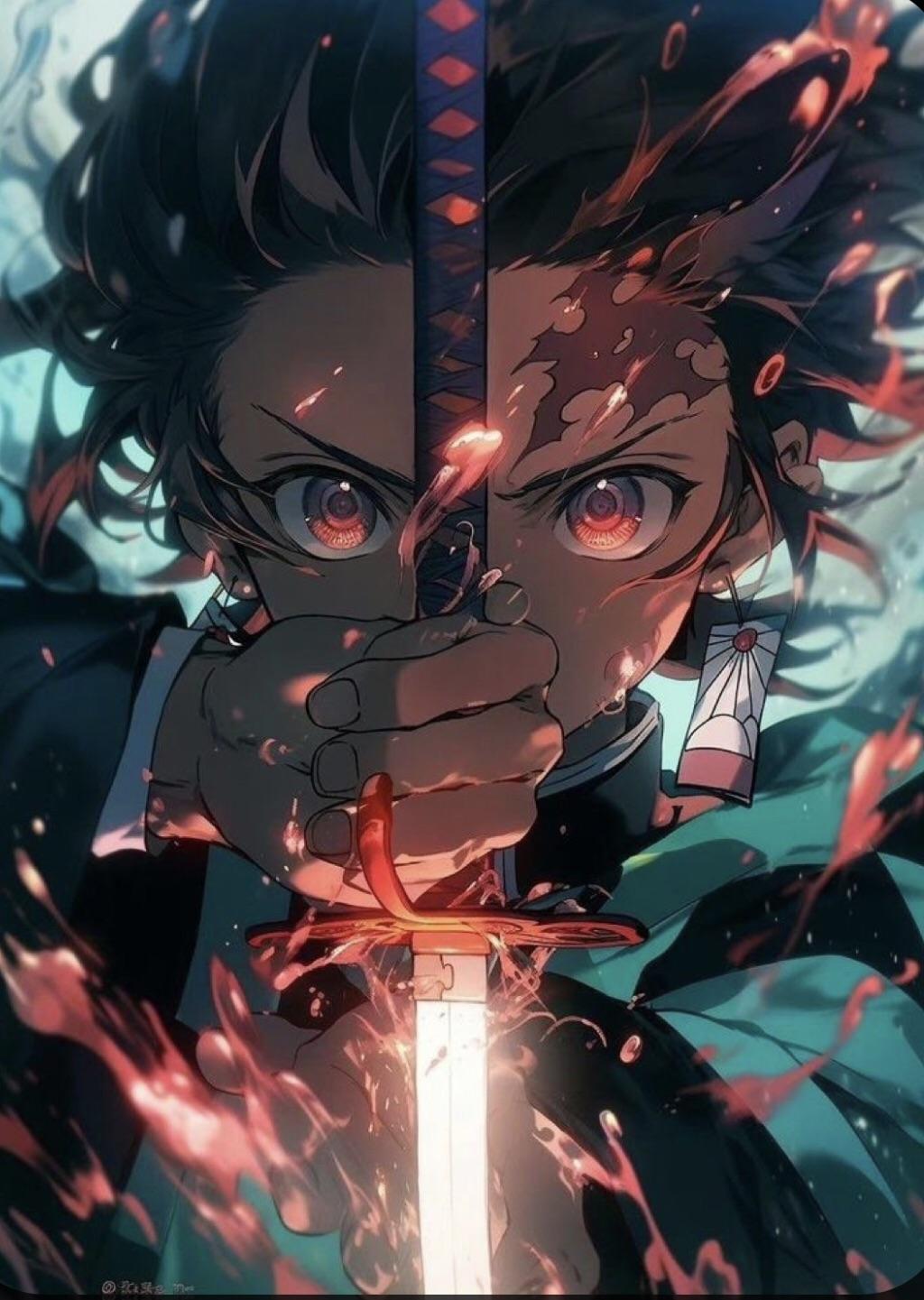 Wallpaper of Tanjiro