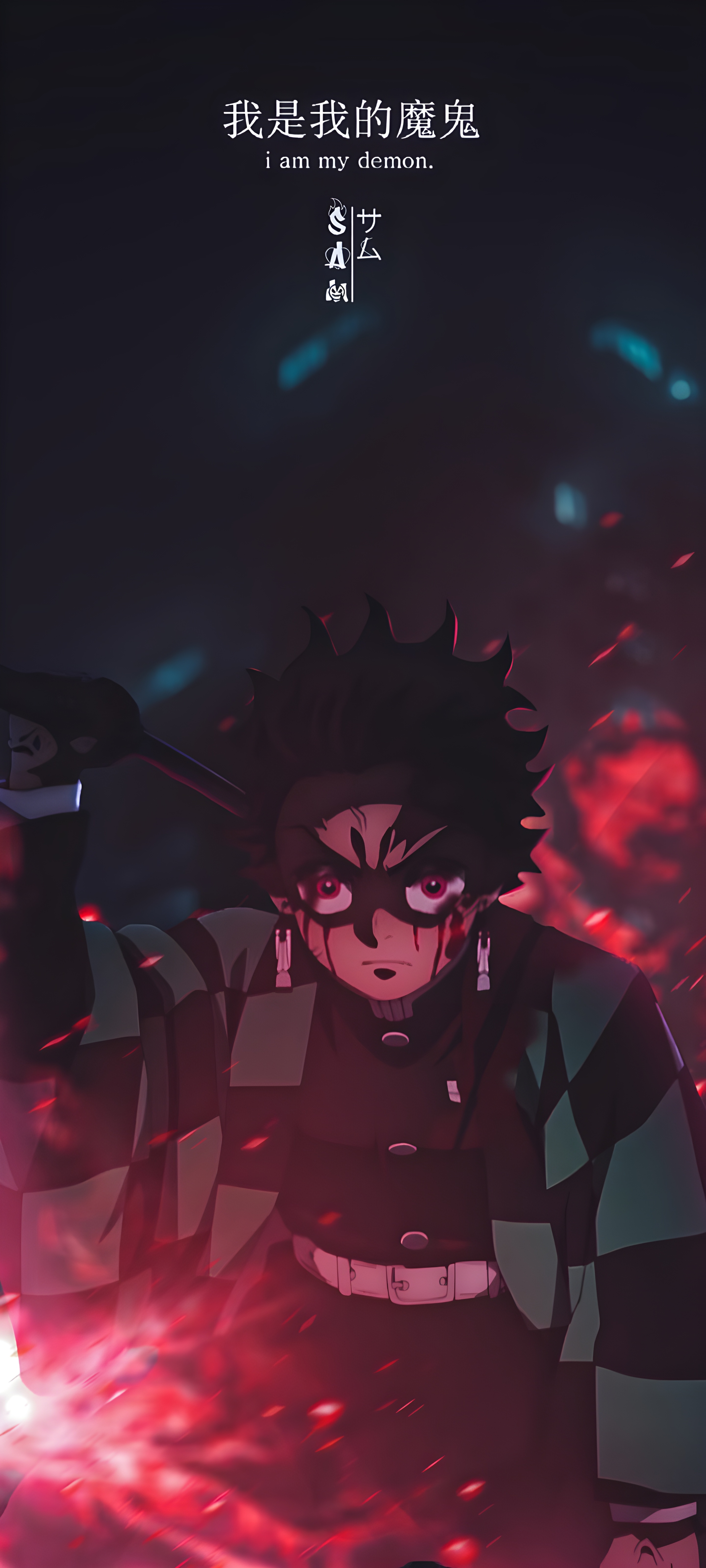 Wallpaper Tanjiro Kamado, Giy Tomioka