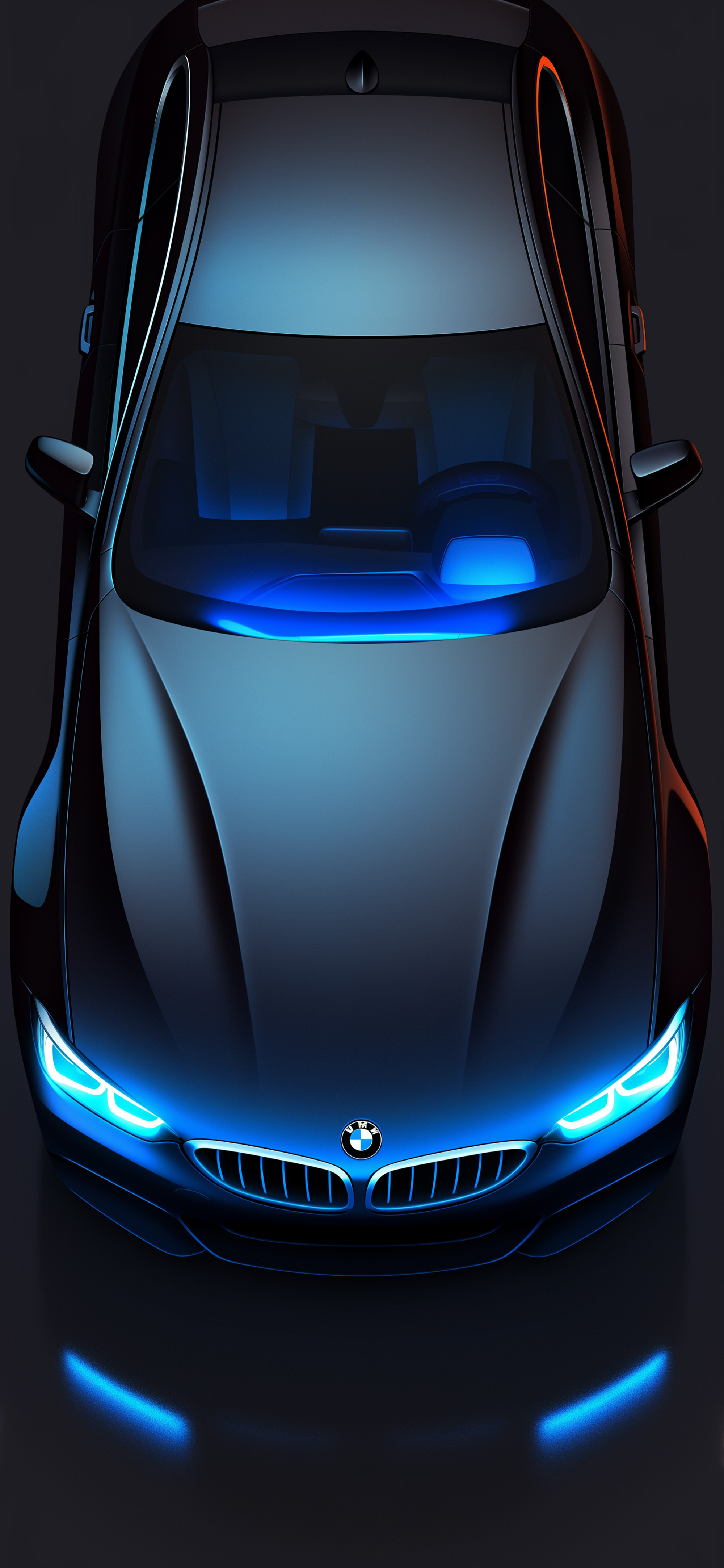 Stunning BMW Minimalist Dark Car Wallpaper