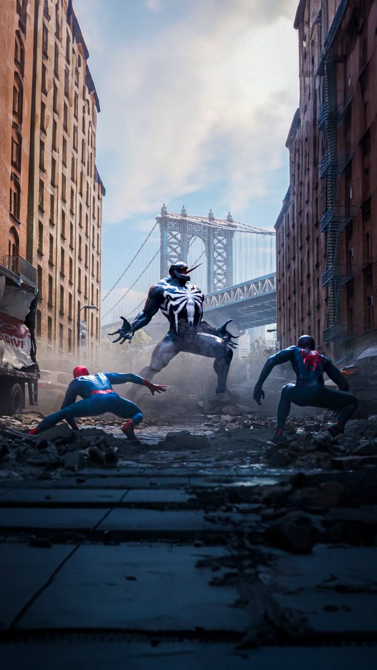 Spider Men VS Venom As A Phone