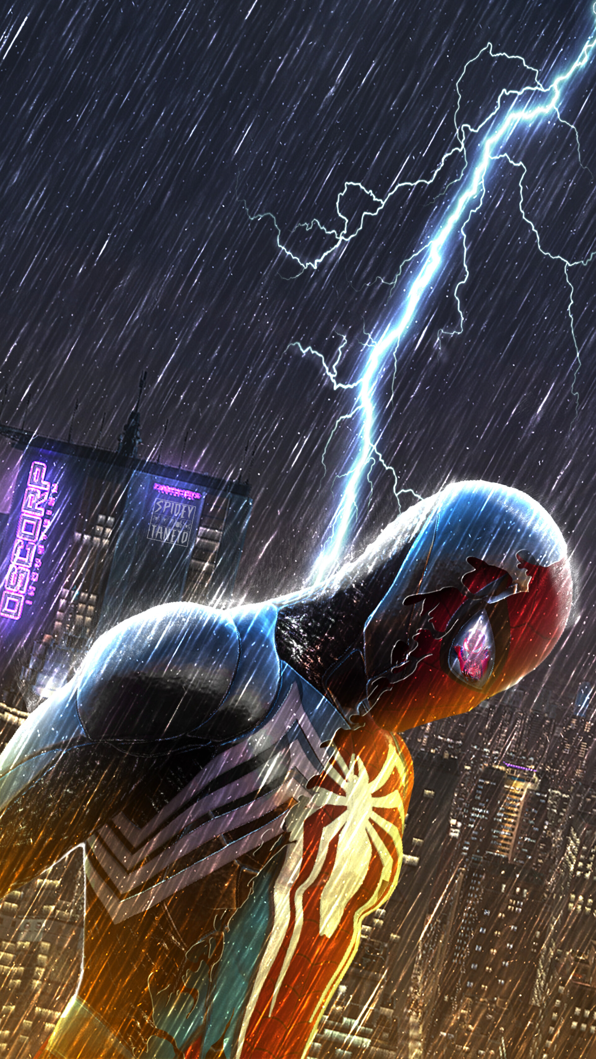 Marvel's Spider Man 2 PS5 Fan Made Cover