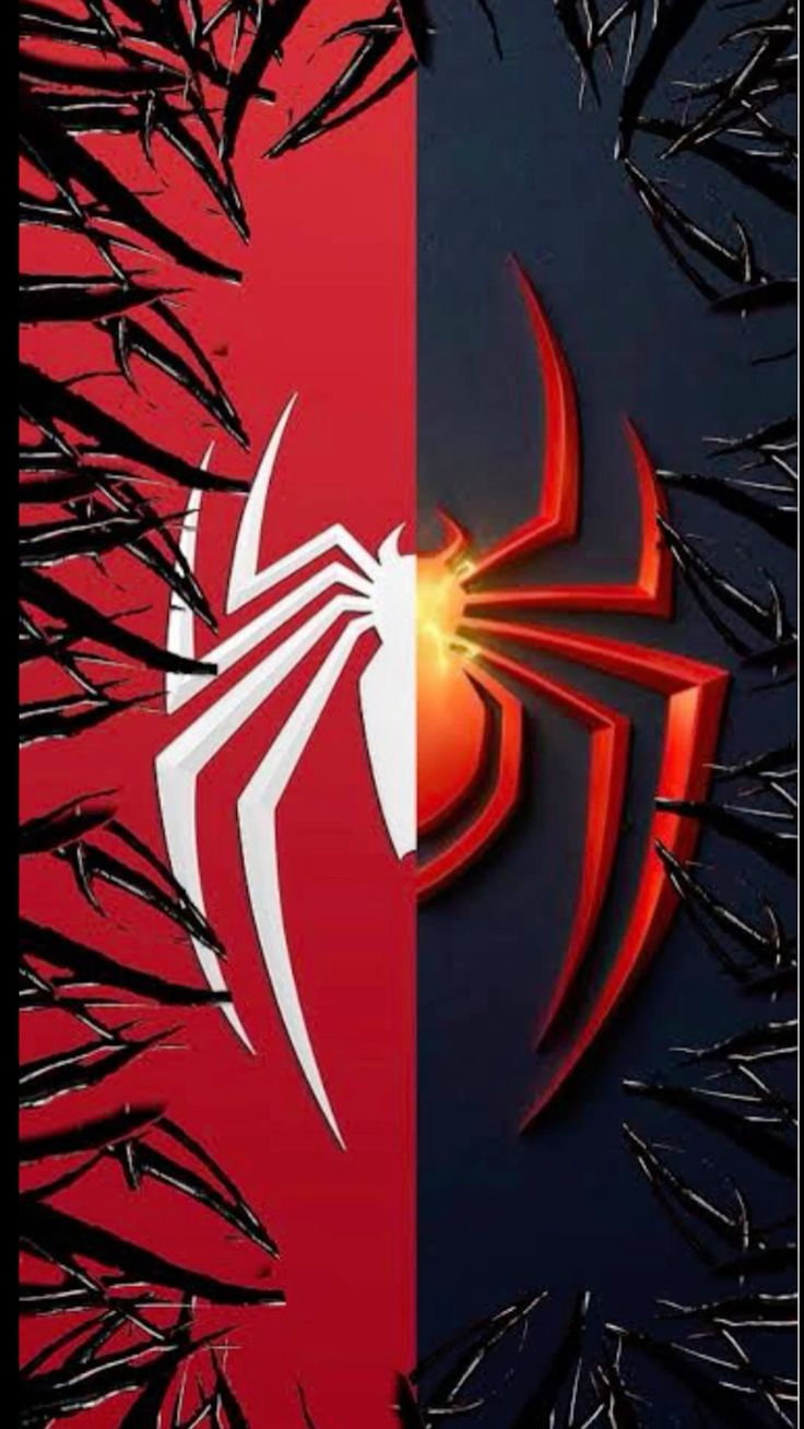 Spiderman logo PS5 2 wallpaper