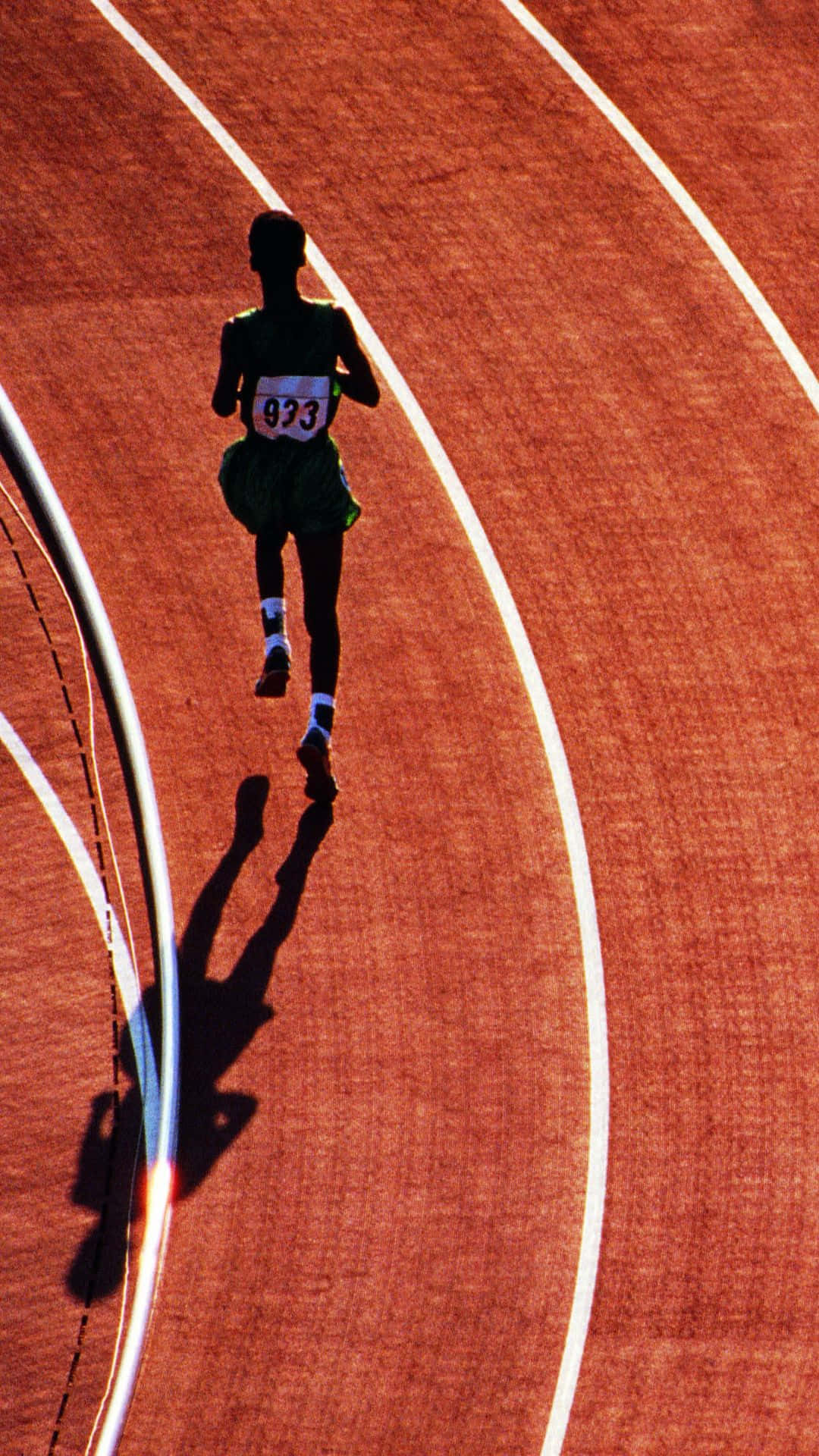 Running On A Track Wallpaper