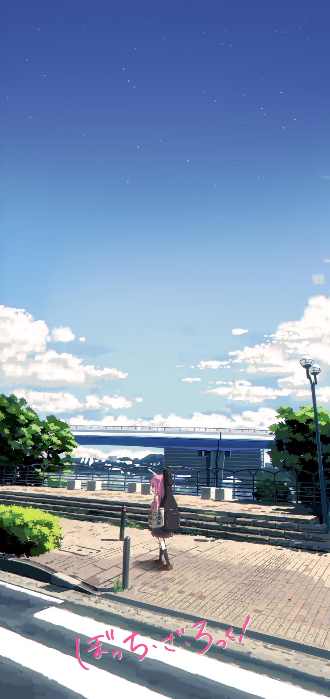 some bocchi the rock wallpaper