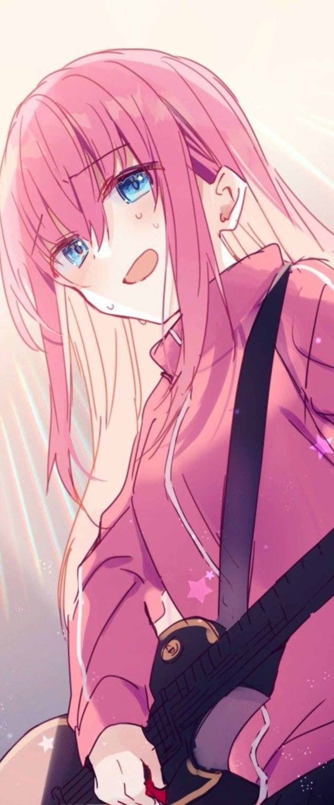 Bocchi The Rock iPhone Wallpaper 4k