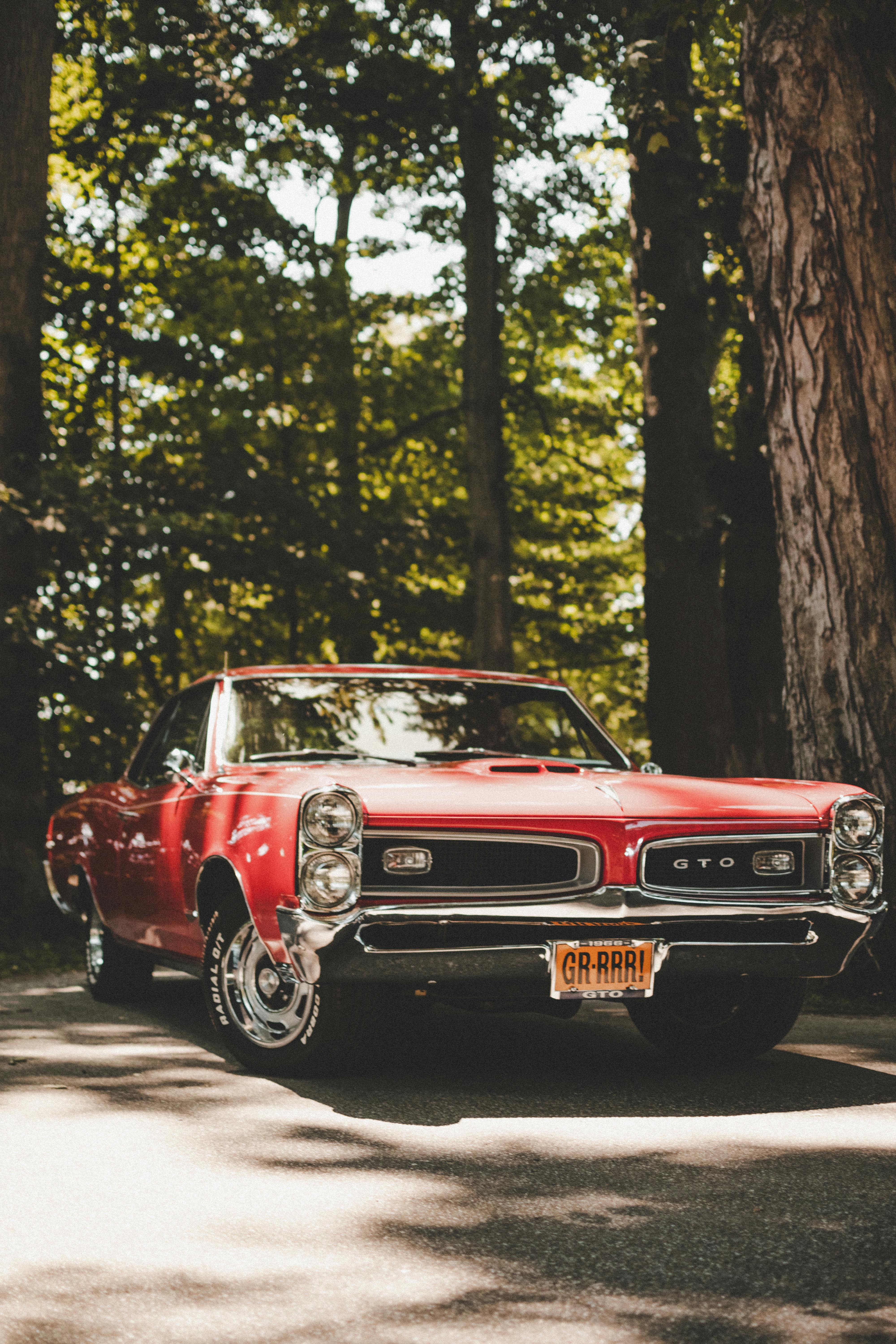 Red Pontiac GTO · Free