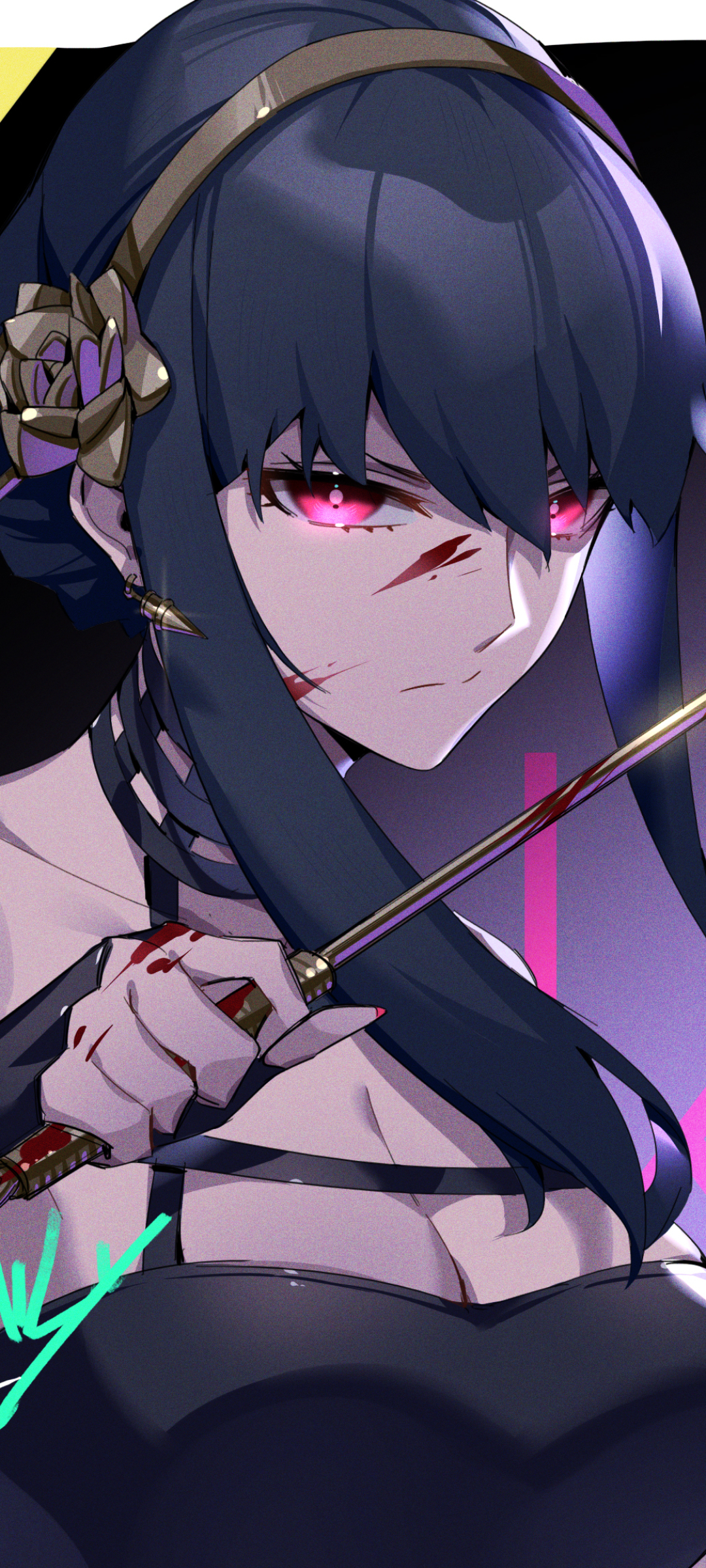 Yor Forger Phone Wallpaper