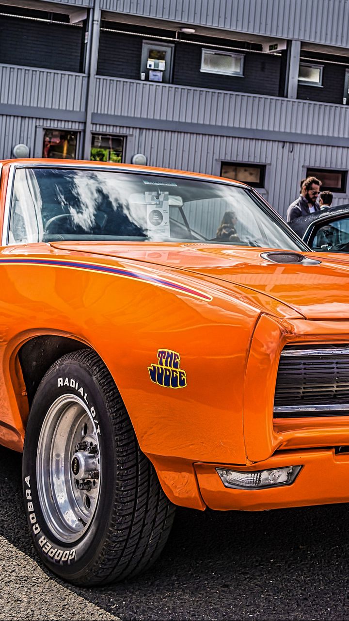 wallpaper 720x1280 pontiac, gto, 1968