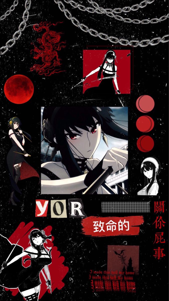 yor forger// spyxfamily wallpaper