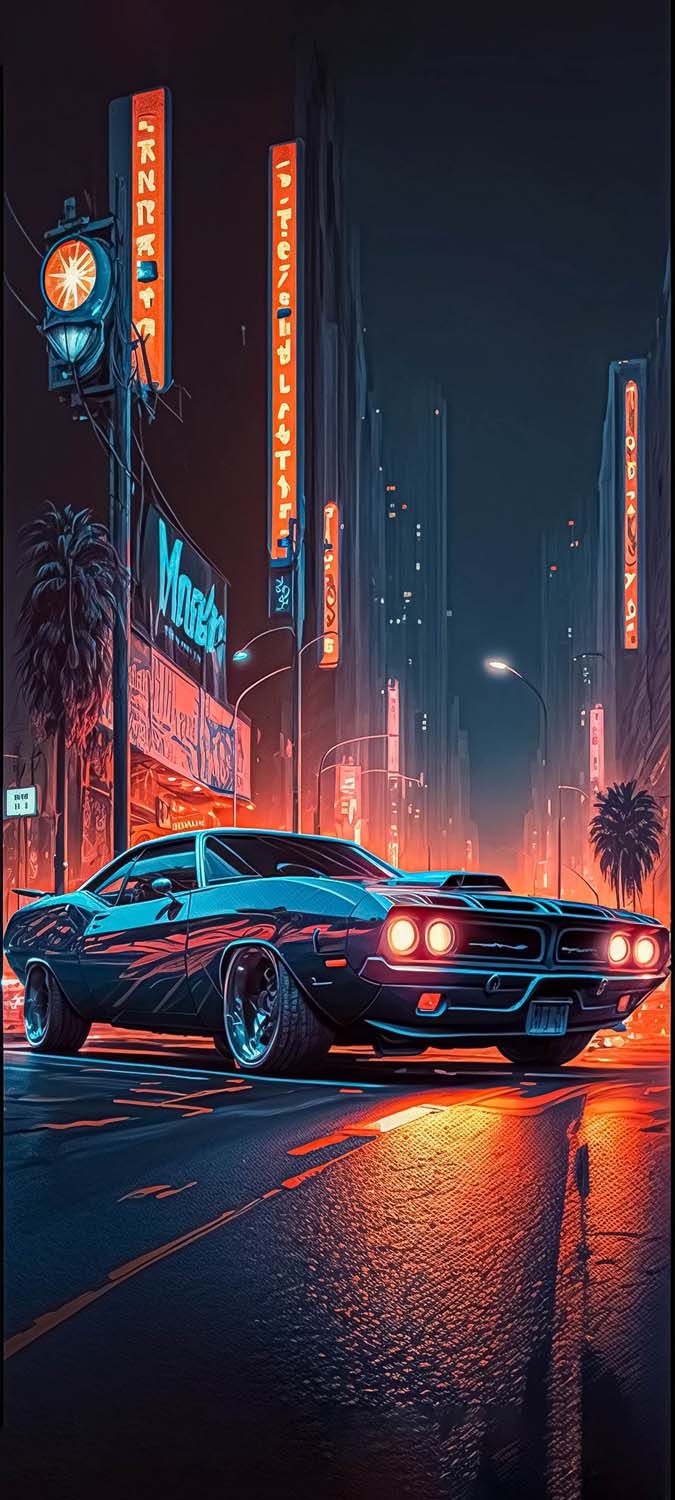 Pontiac GTO Muscle Car iPhone Wallpaper HD
