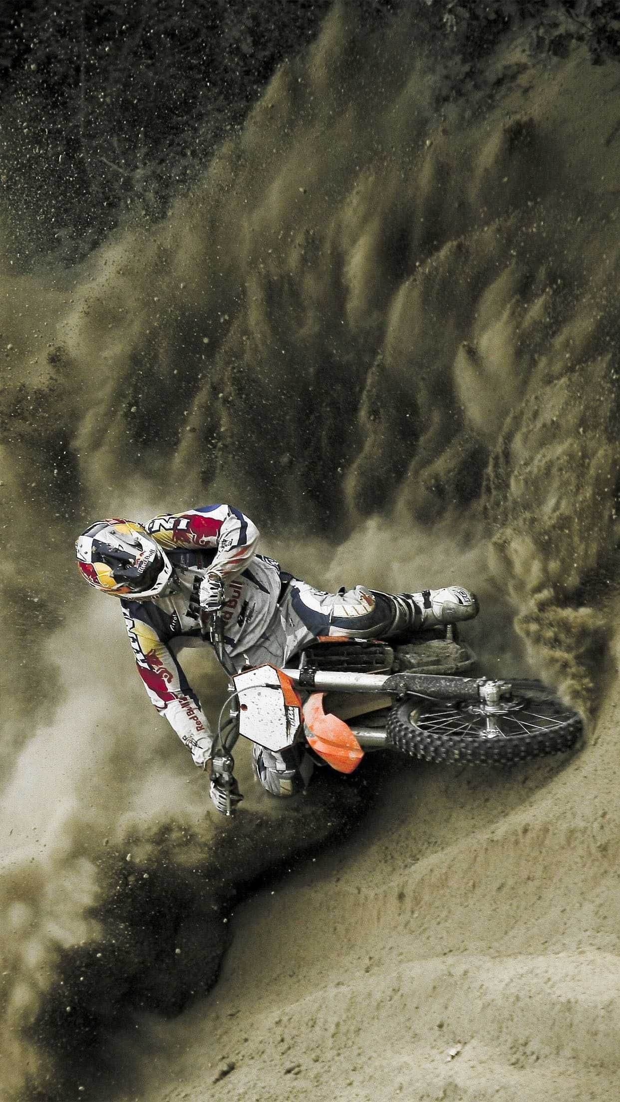 KTM Dirt Bike Wallpaper
