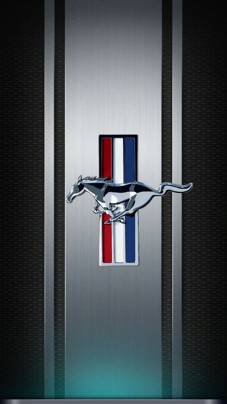 Ford mustang wallpaper, Mustang logo