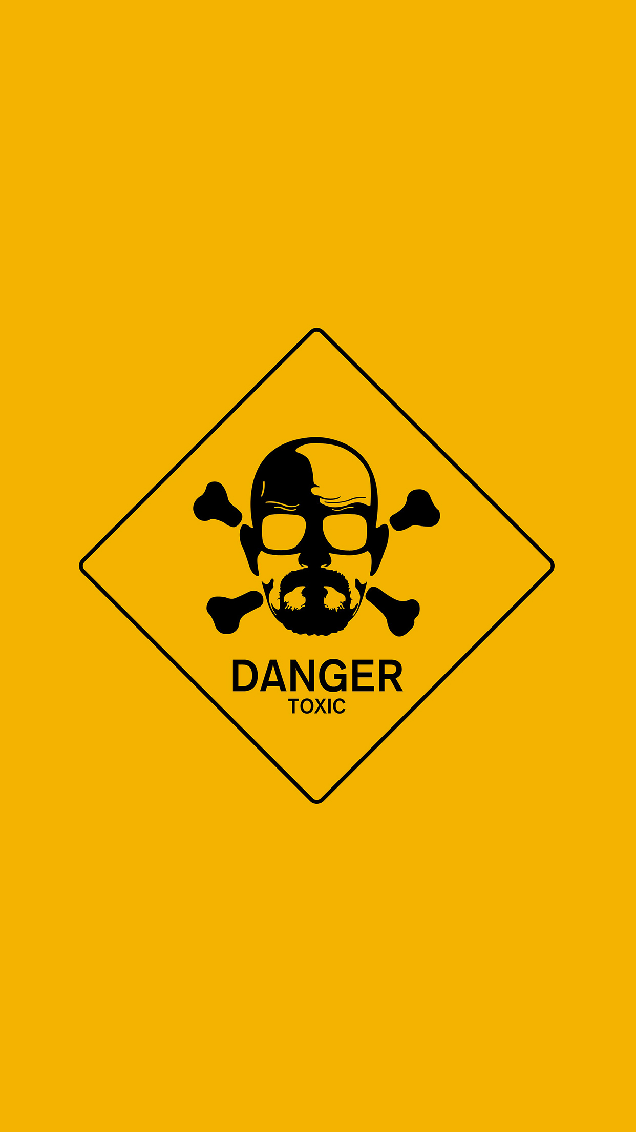 Breaking Bad Toxic Wallpaper for iPhone