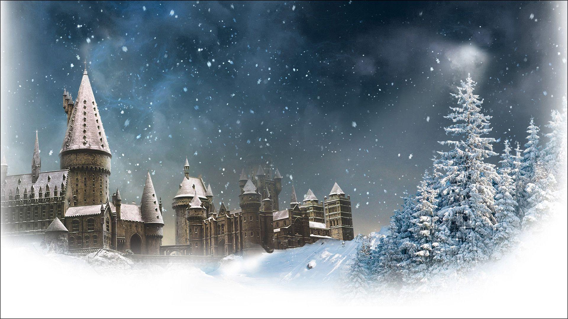 Christmas Harry Potter Wallpaper