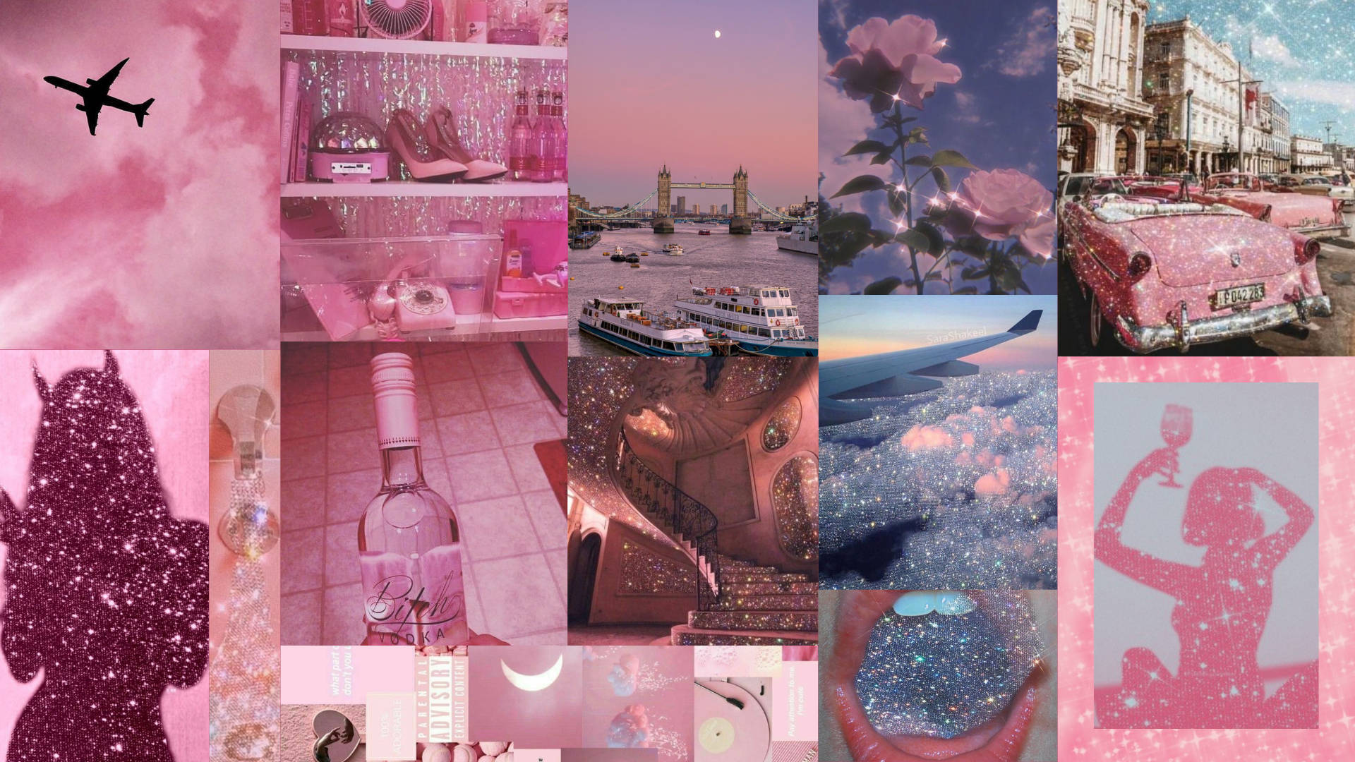Collage For Pink Aesthetic Tumblr