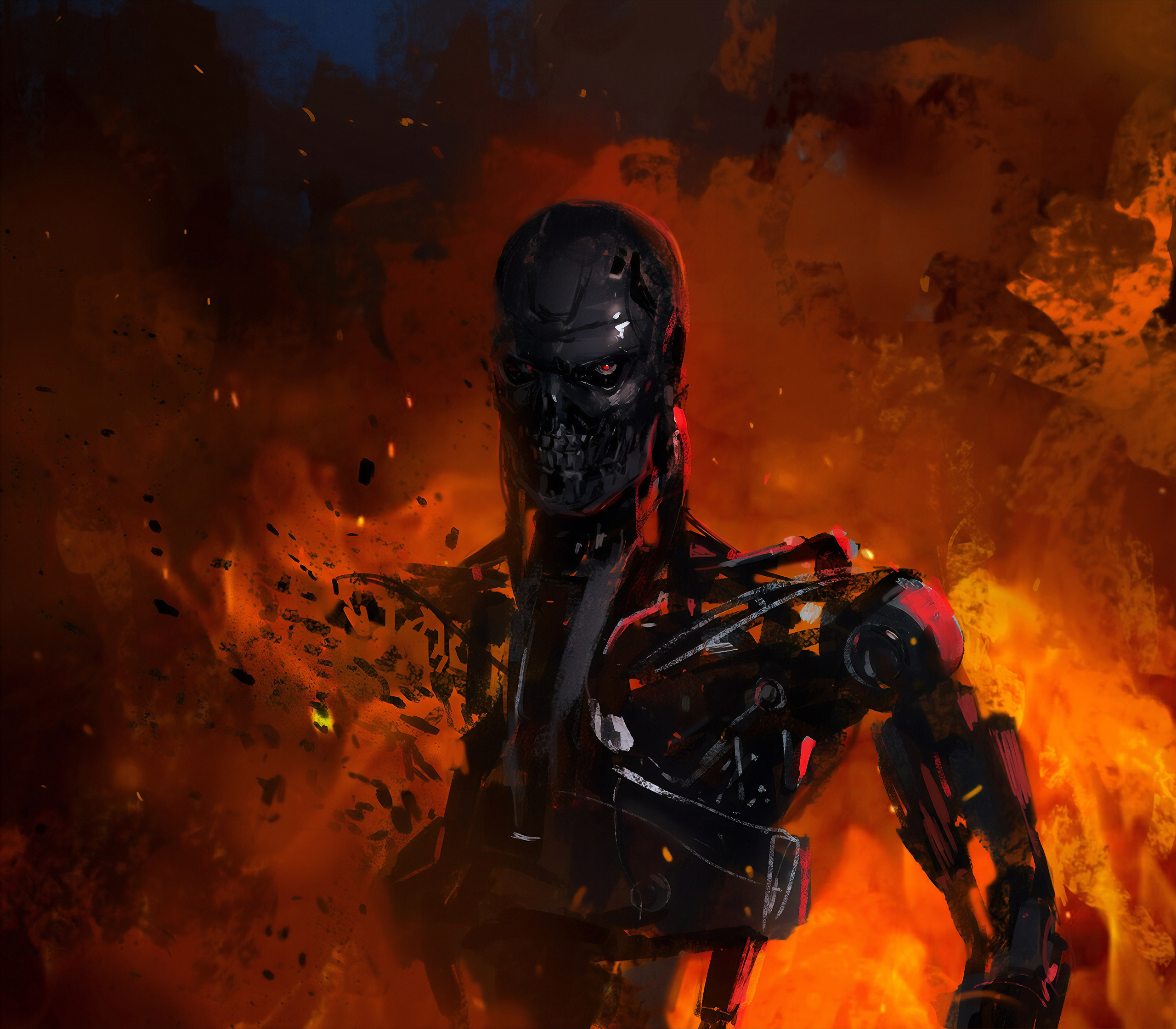 Terminator Art Wallpaper, HD Artist