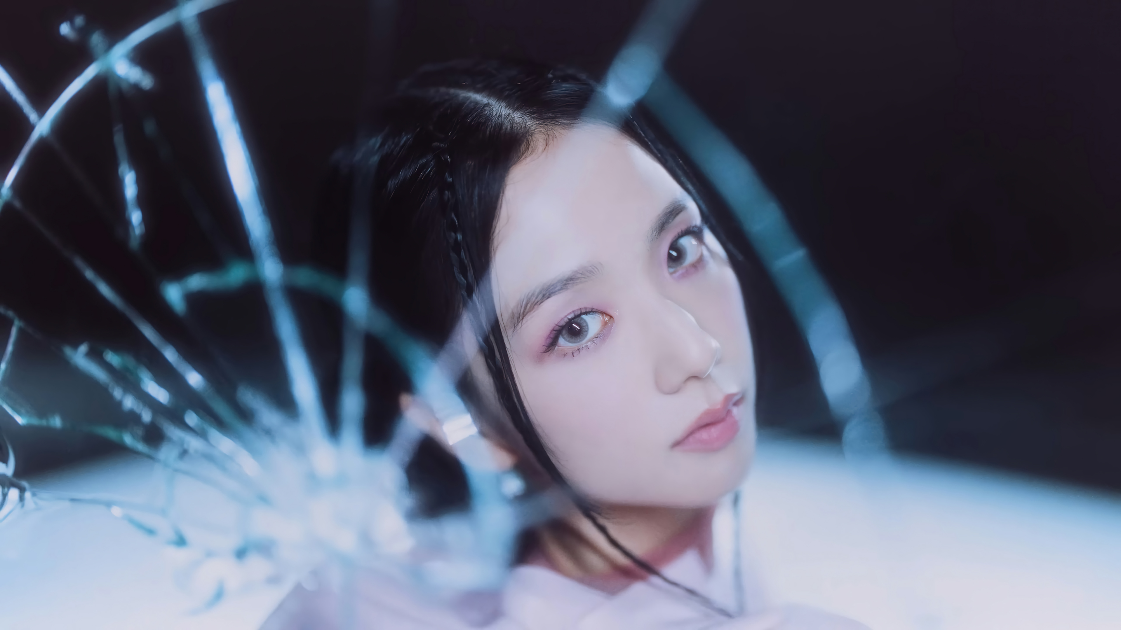 BLACKPINK Jisoo Pink Venom Wallpaper 4K