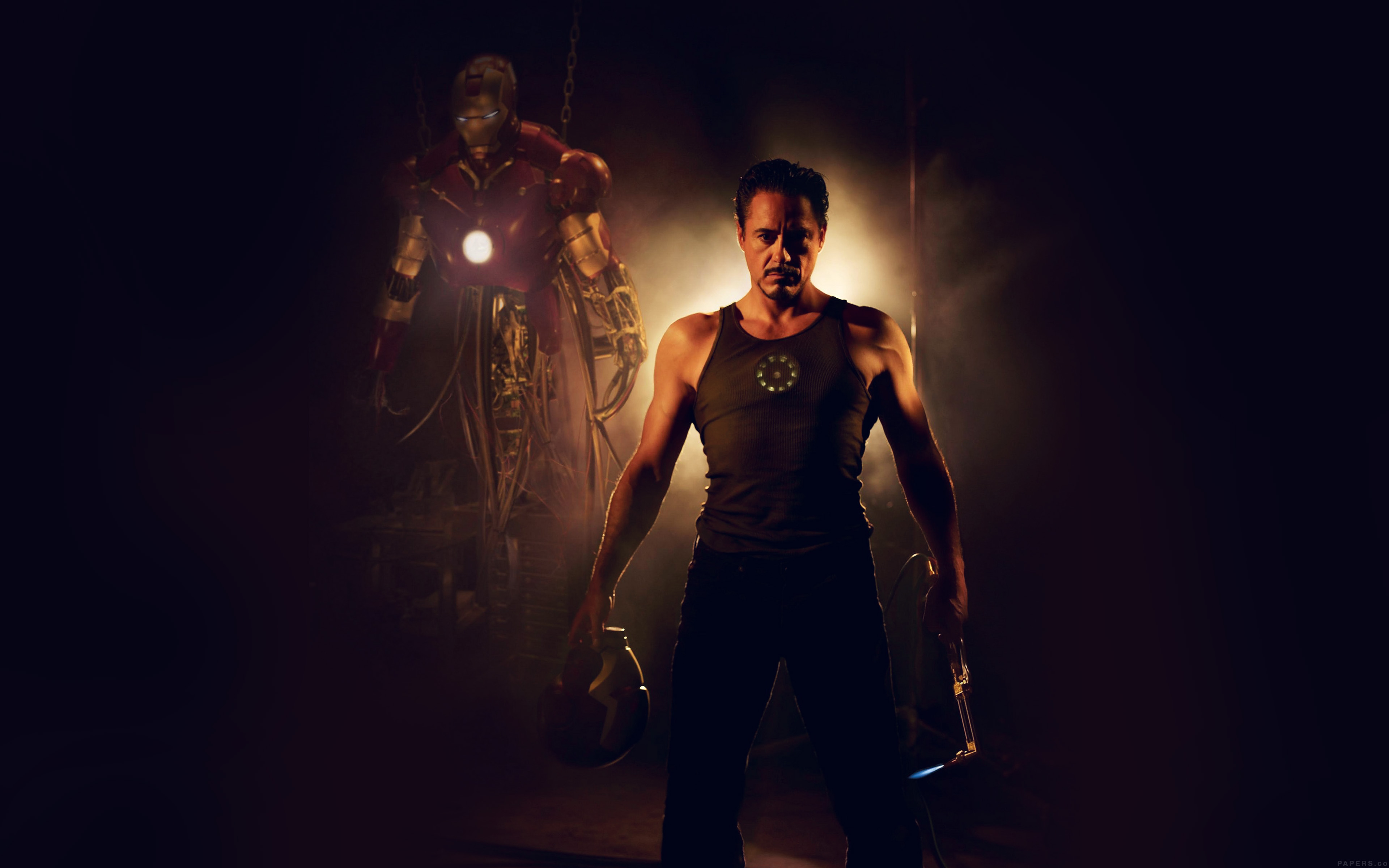 wallpaper for desktop, laptop. ironman avengers art robert downey jr film hero