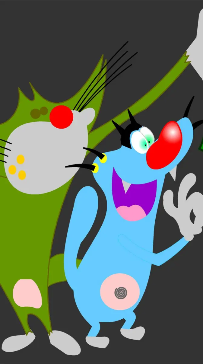 Oggy Neko And Jack wallpaper