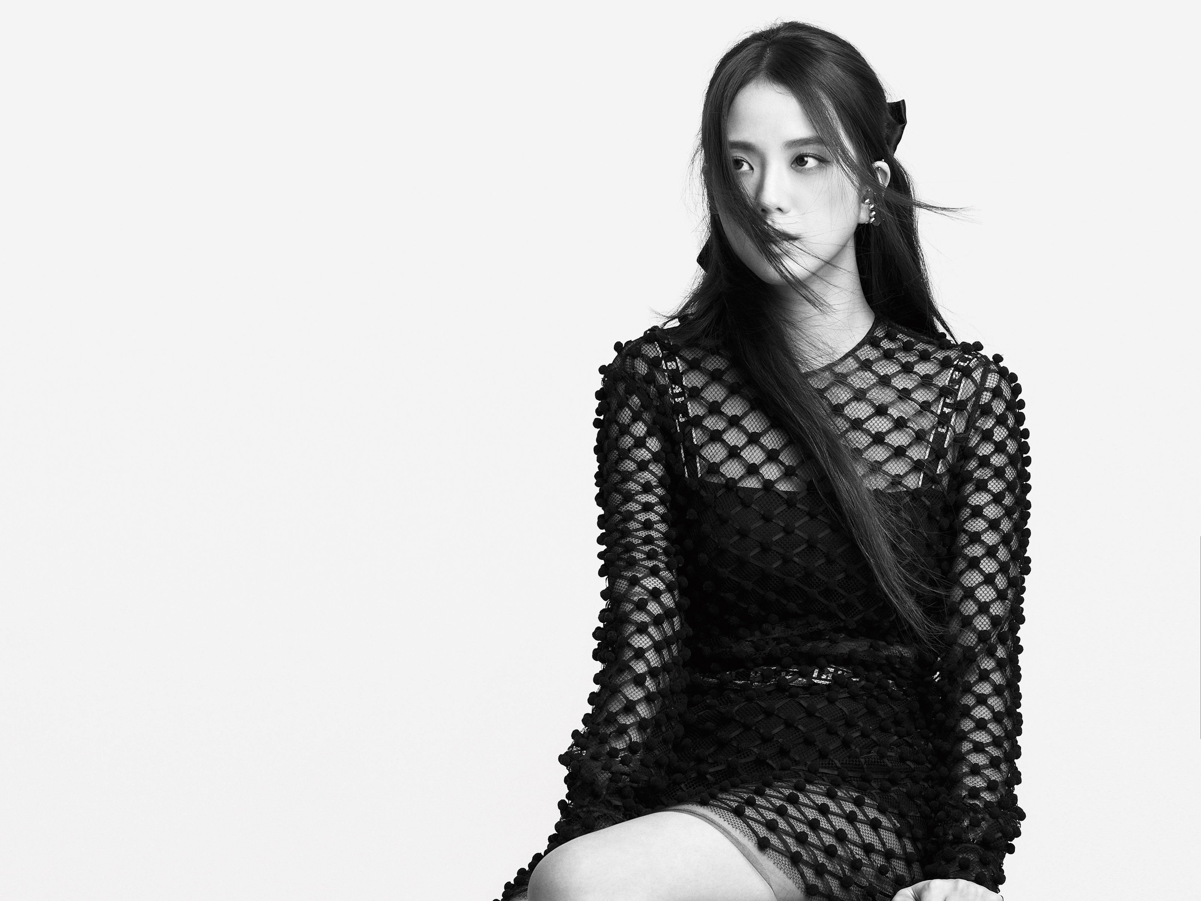 Download Monochromatic Jisoo Blackpink