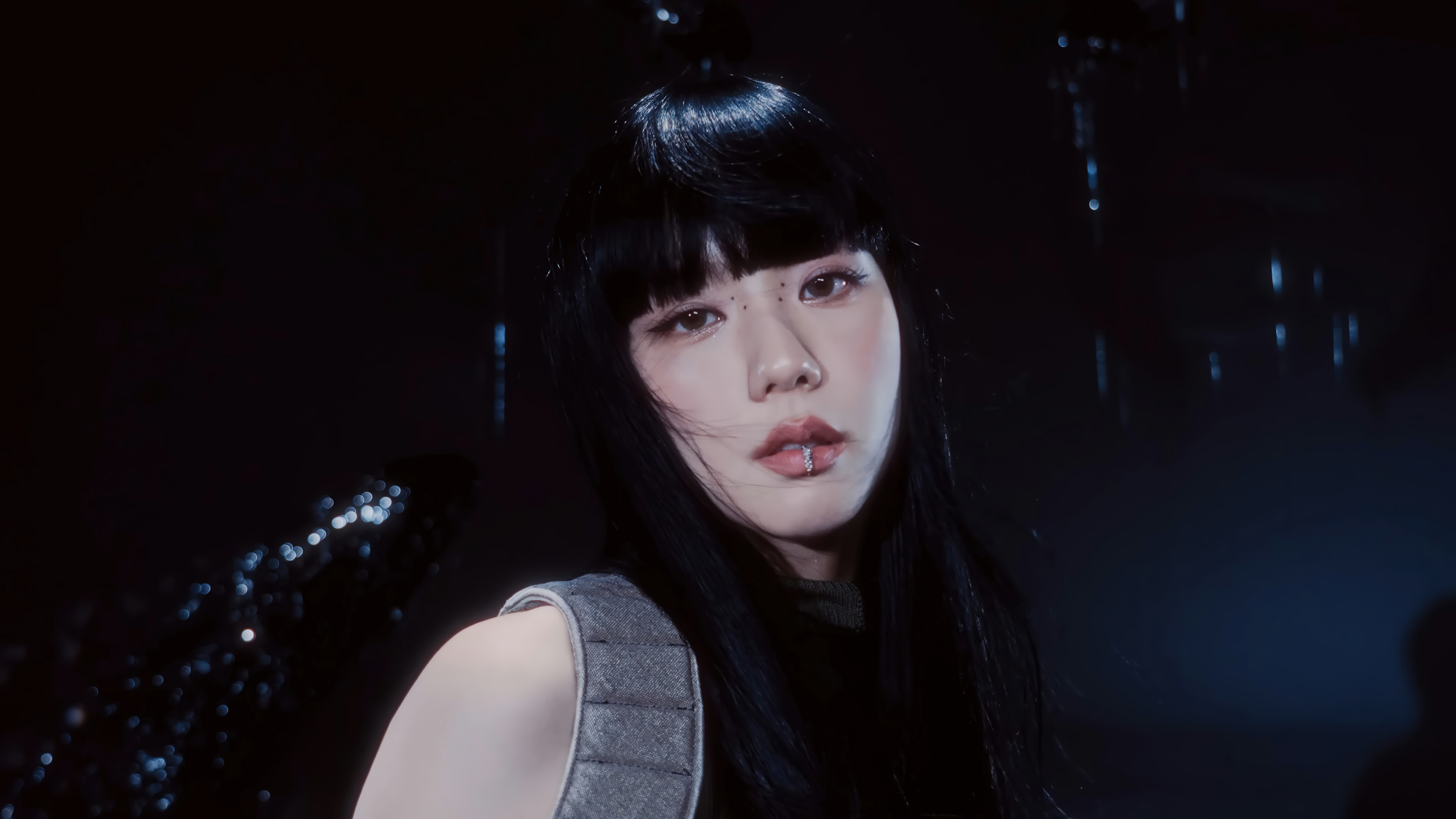 Jisoo BLACKPINK Pink Venom 4K Wallpaper