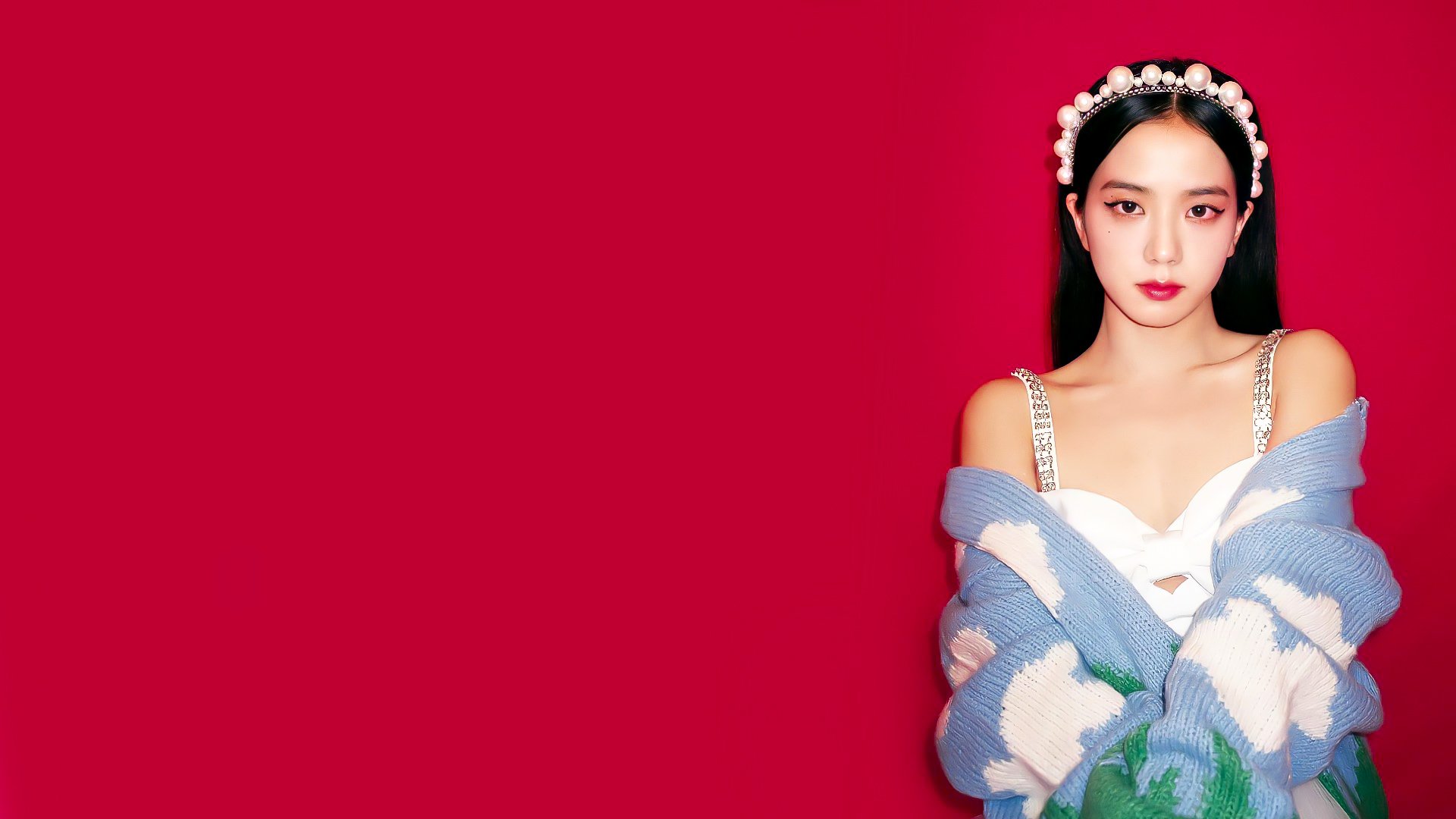 jisoo desktop wallpaper 1920x1080px