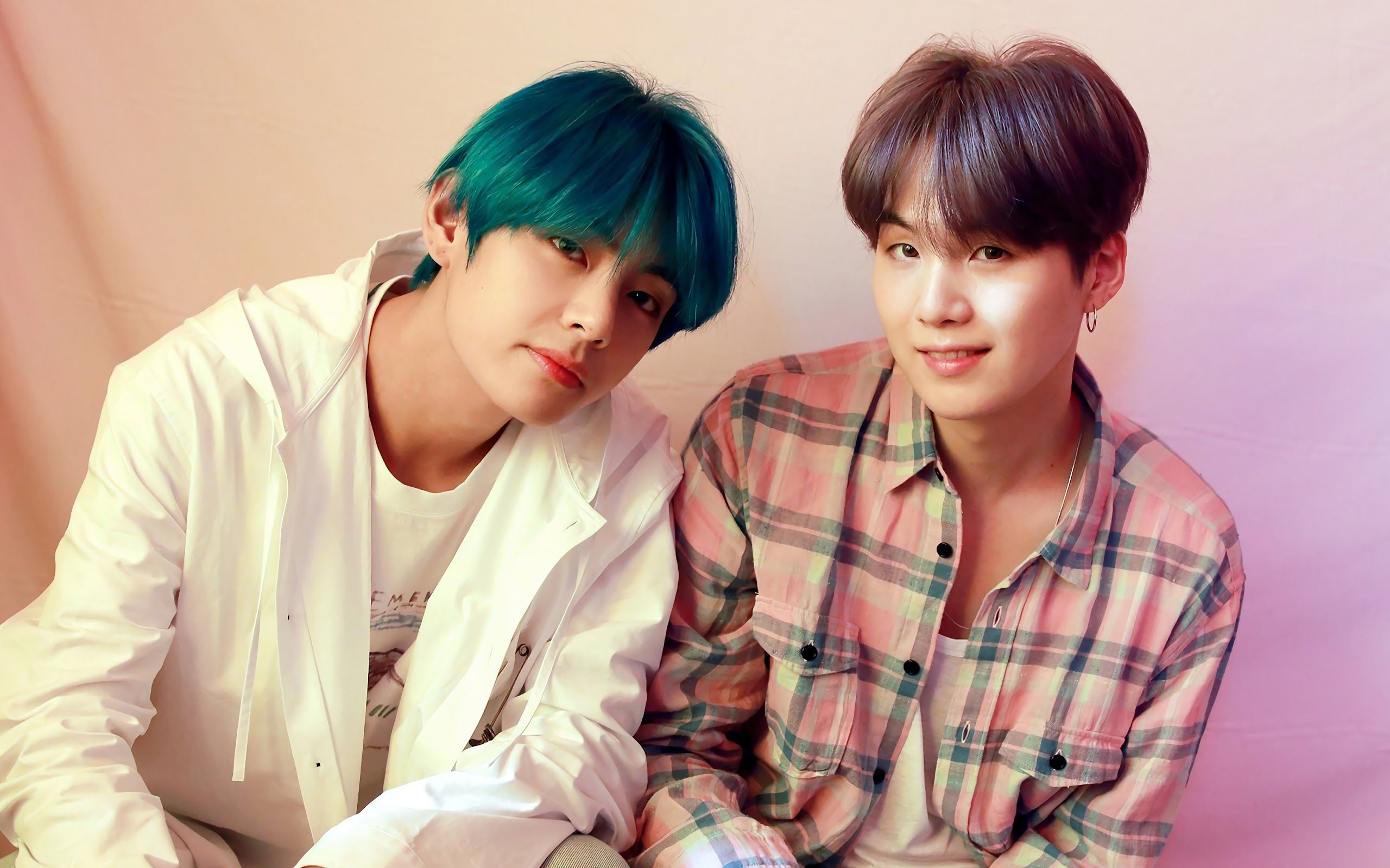 V and Suga BTS Wallpaper, HD V