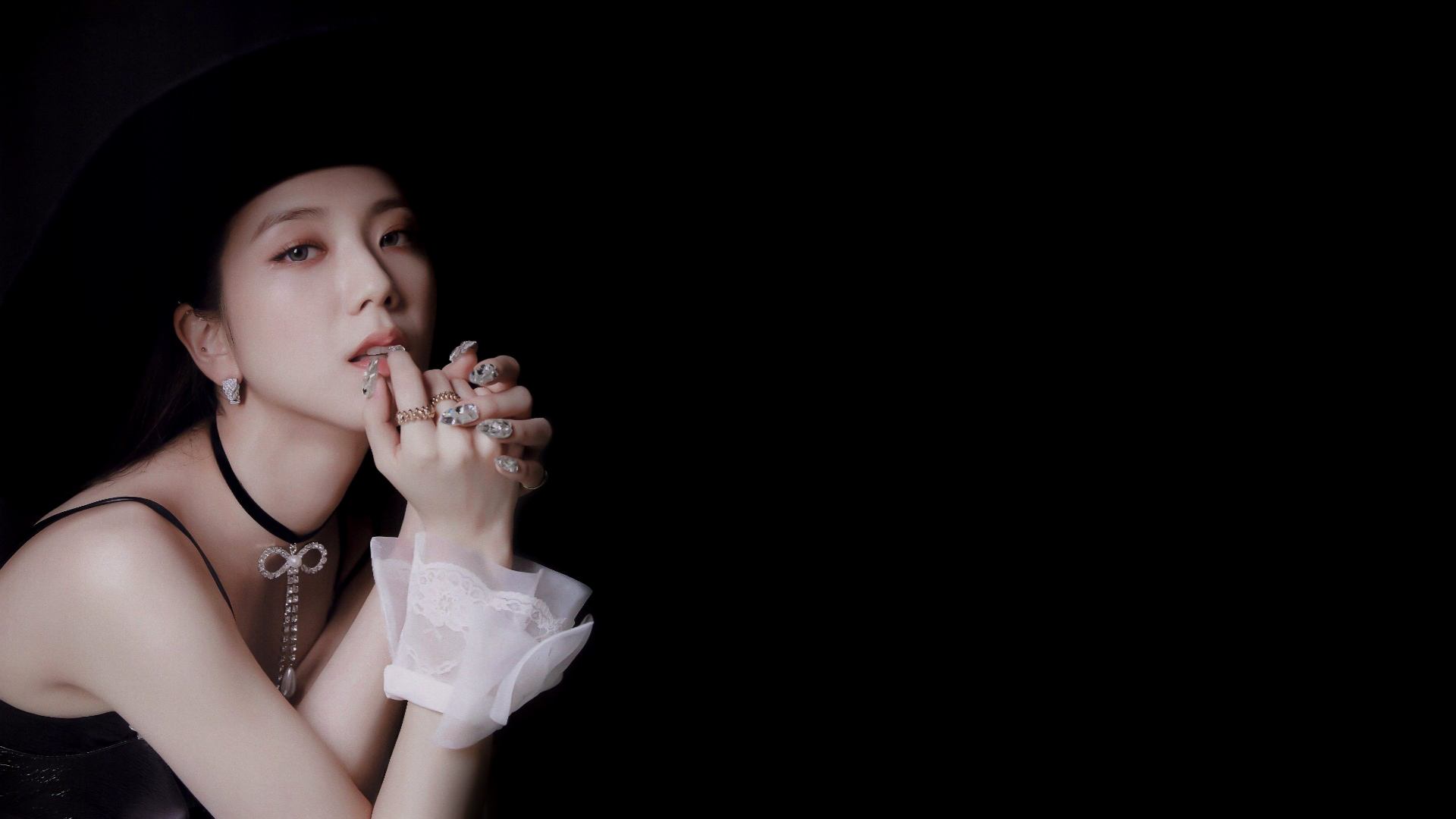 jisoo desktop wallpaper 1920x1080px